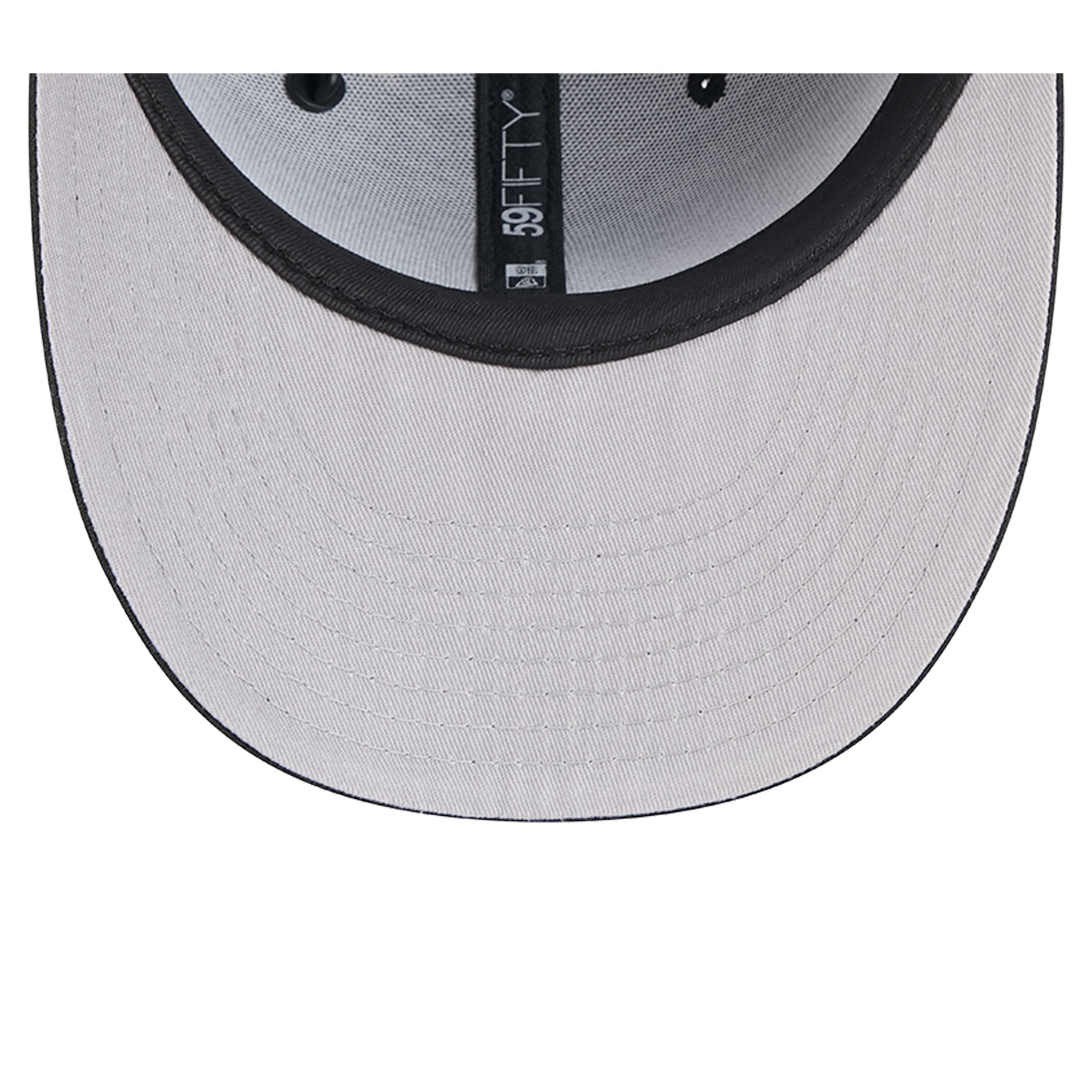 Casquette ajustée New Era 59FIFTY pour homme, noire, avec pin Florida Marlins City Icon.
