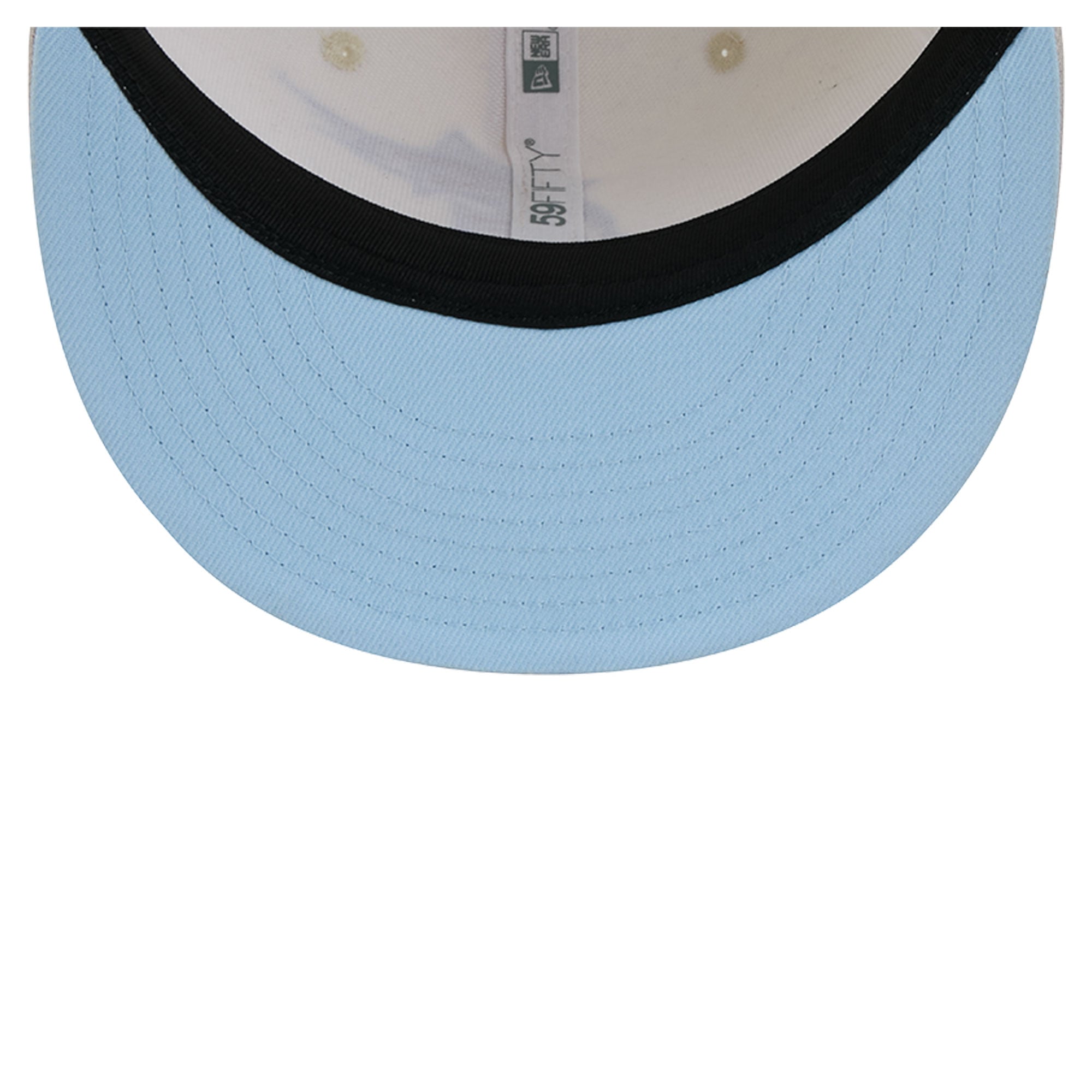 Men's New Era  Natural Florida Marlins Cooperstown Collection Crisp Equinox World Series 59FIFTY Fitted Hat