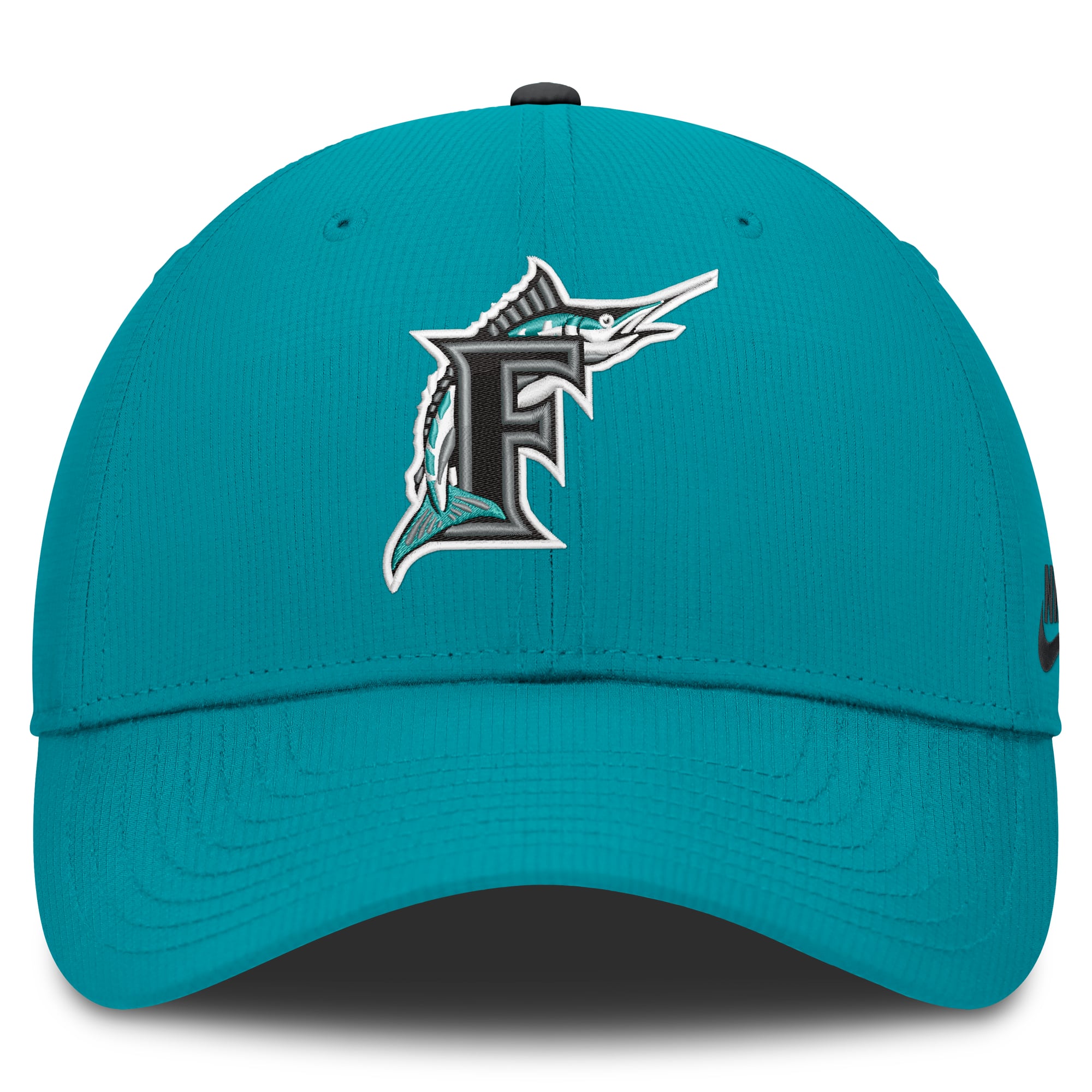 Men's Nike Teal Florida Marlins Cooperstown Collection Club Dri-FIT Adjustable Hat