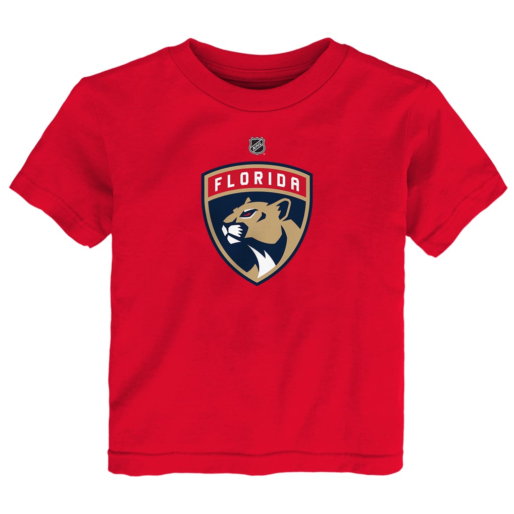 T-shirt bébé Florida Panthers Outerstuff rouge avec logo principal
