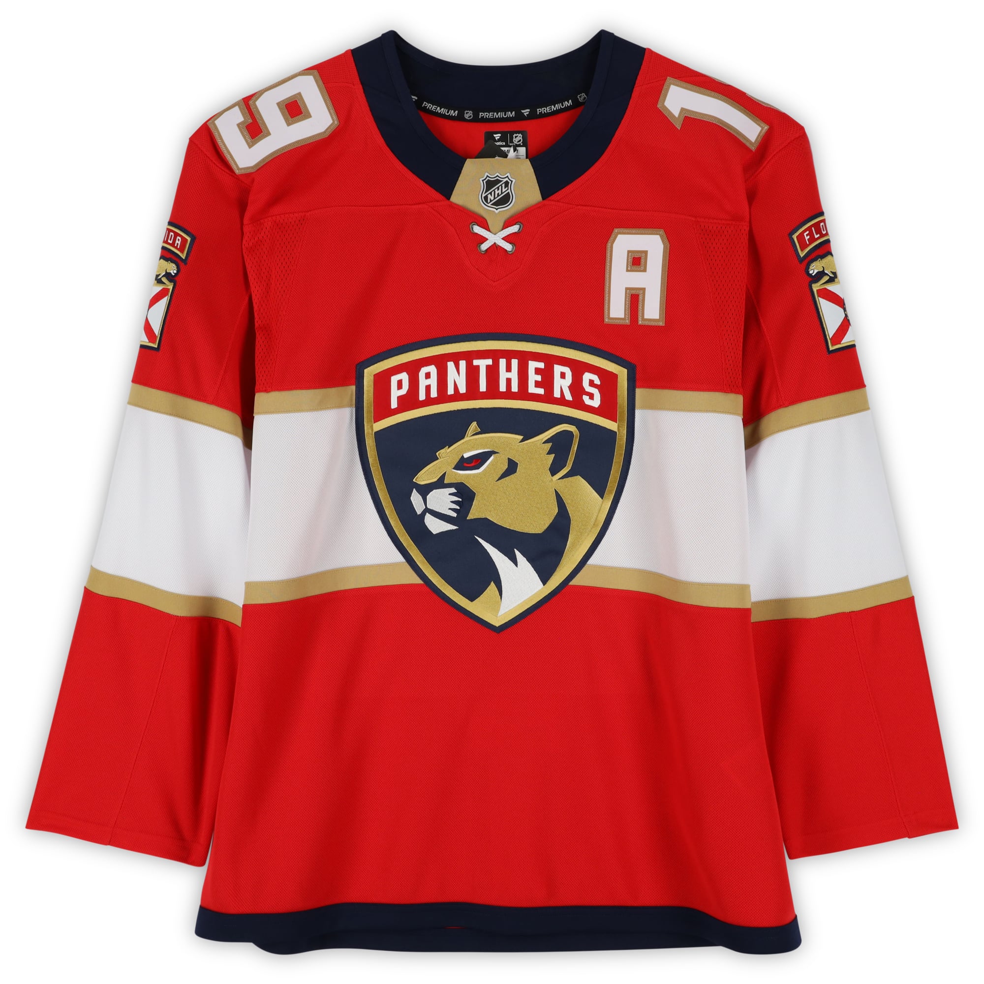Maillot premium dédicacé des Panthers de la Floride par Matthew Tkachuk, Red Fanatics