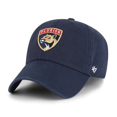 Florida Panthers '47 Logo Clean Up Adjustable Hat - Navy