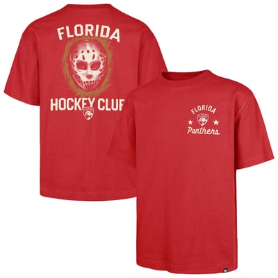 Men's Florida Panthers  '47 Red HPD Mask Foundation T-Shirt