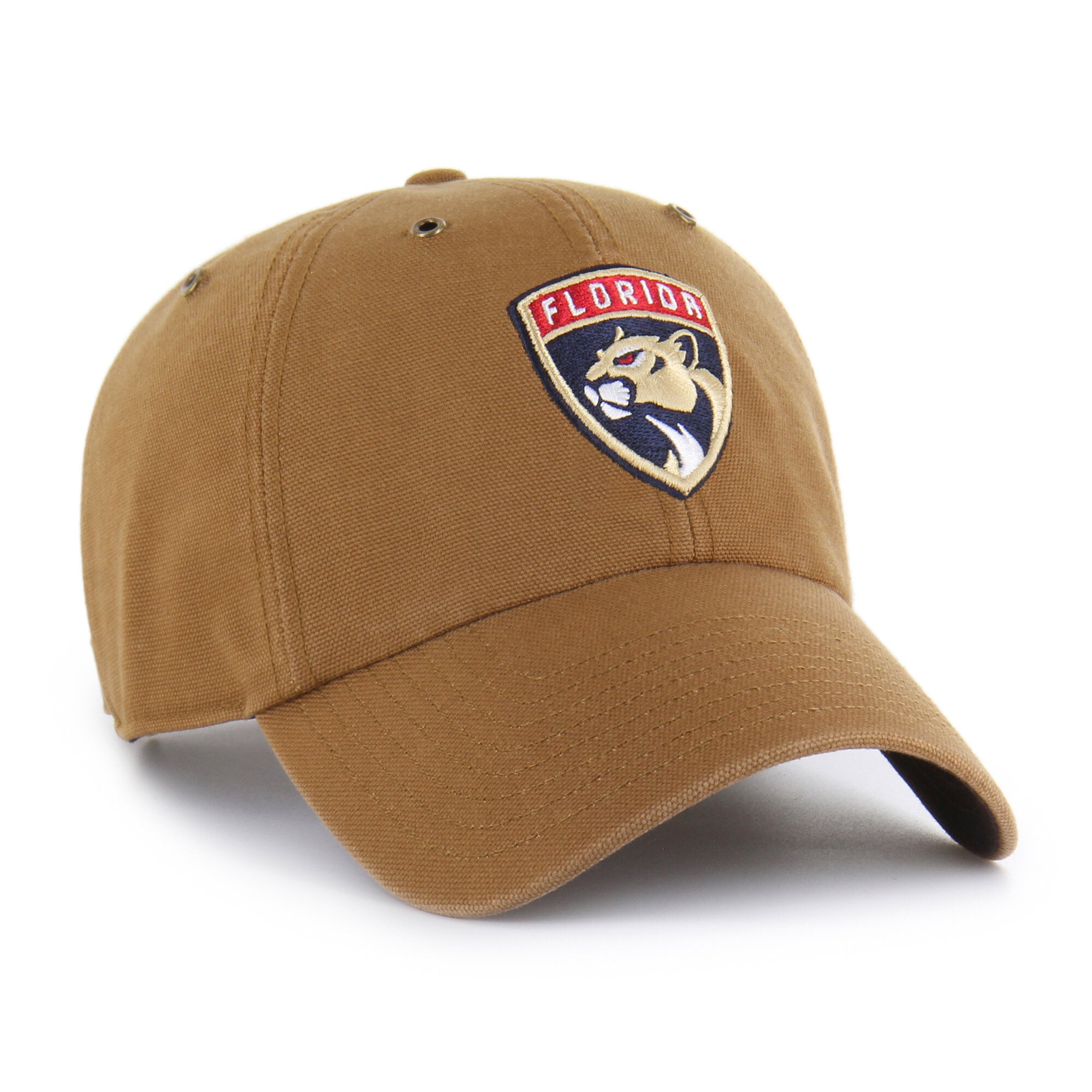 Men's Carhartt x '47 Brown Florida Panthers Clean Up Adjustable Hat