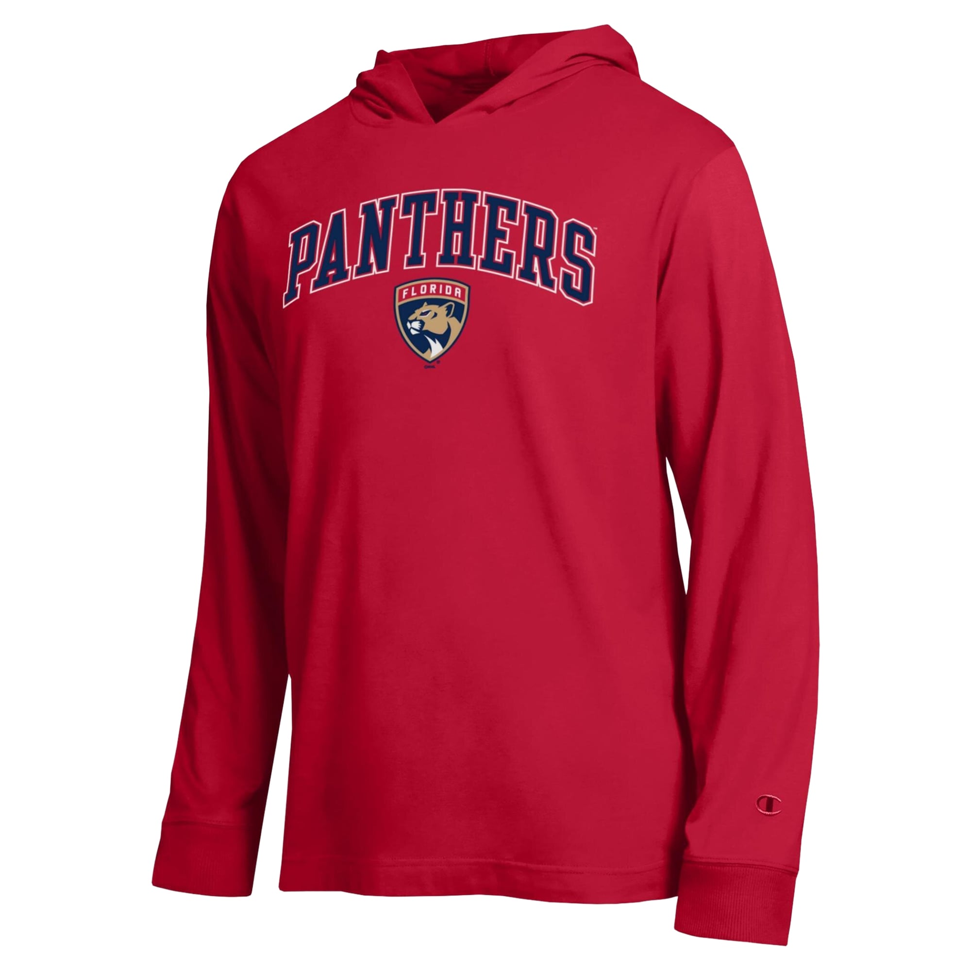 T-shirt à manches longues et capuche léger Champion rouge Florida Panthers All-Star pour homme