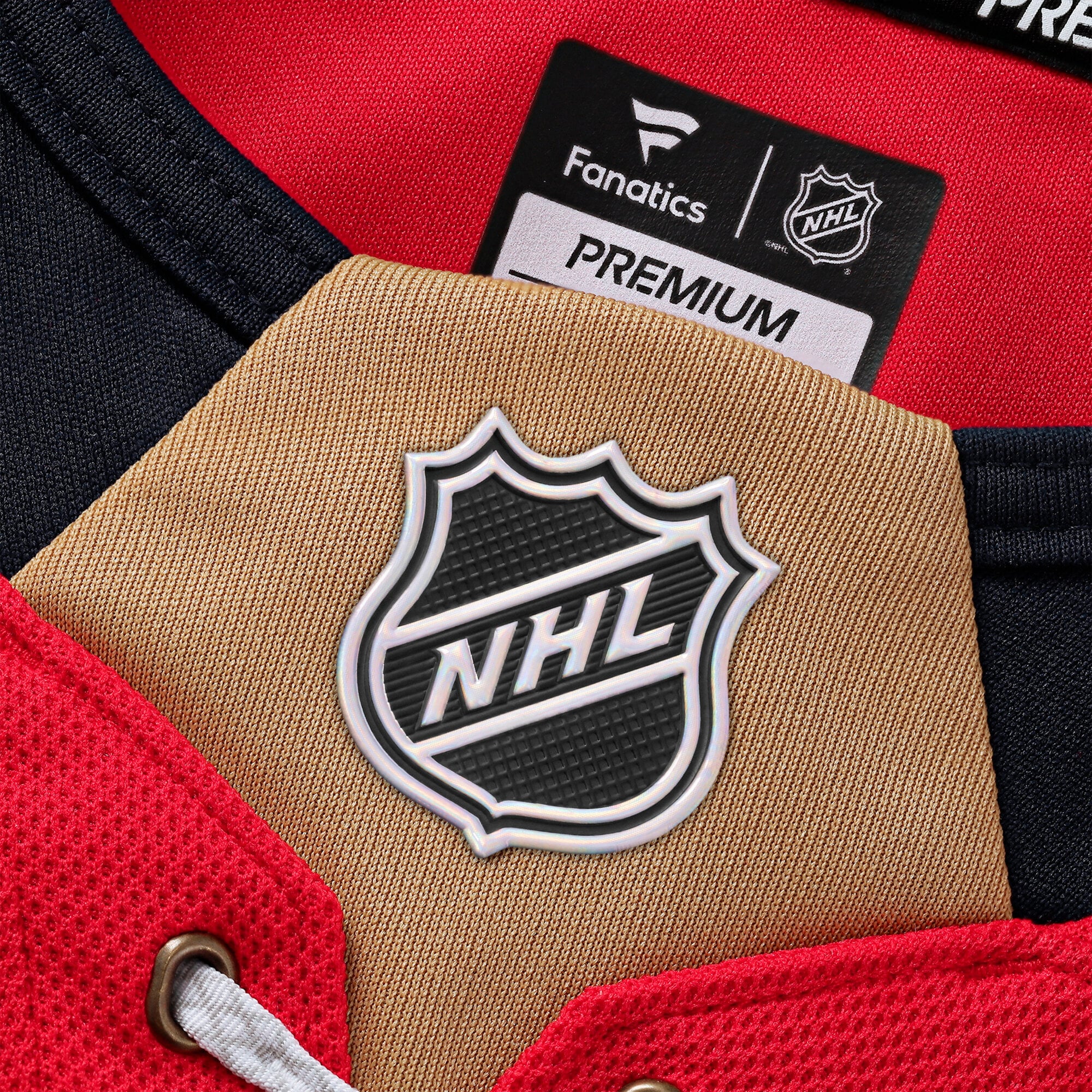 Maillot domicile premium rouge Brad Marchand des Panthers de la Floride pour homme (Fanatics)