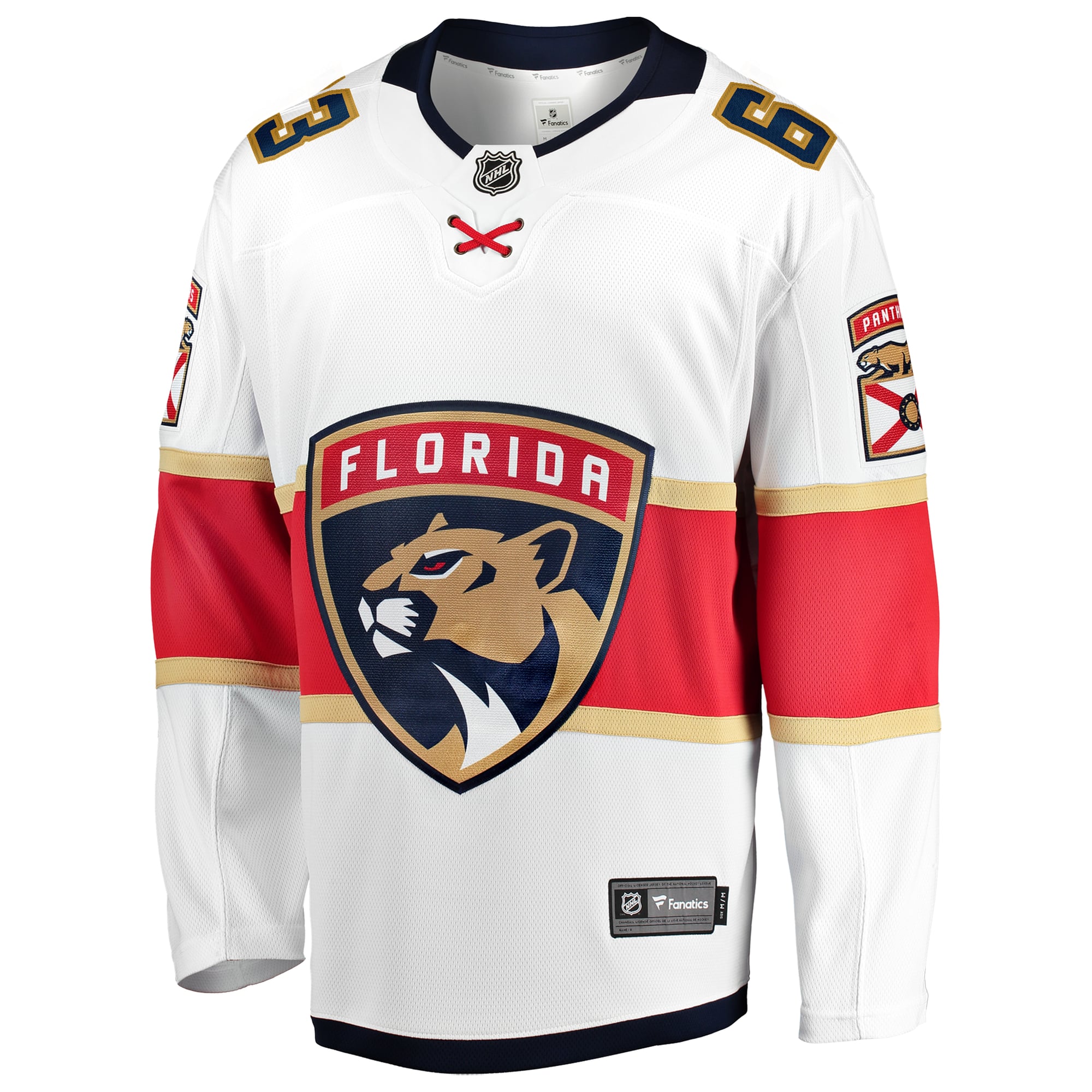 Maillot extérieur blanc Brad Marchand des Panthers de la Floride (Fanatics) pour homme