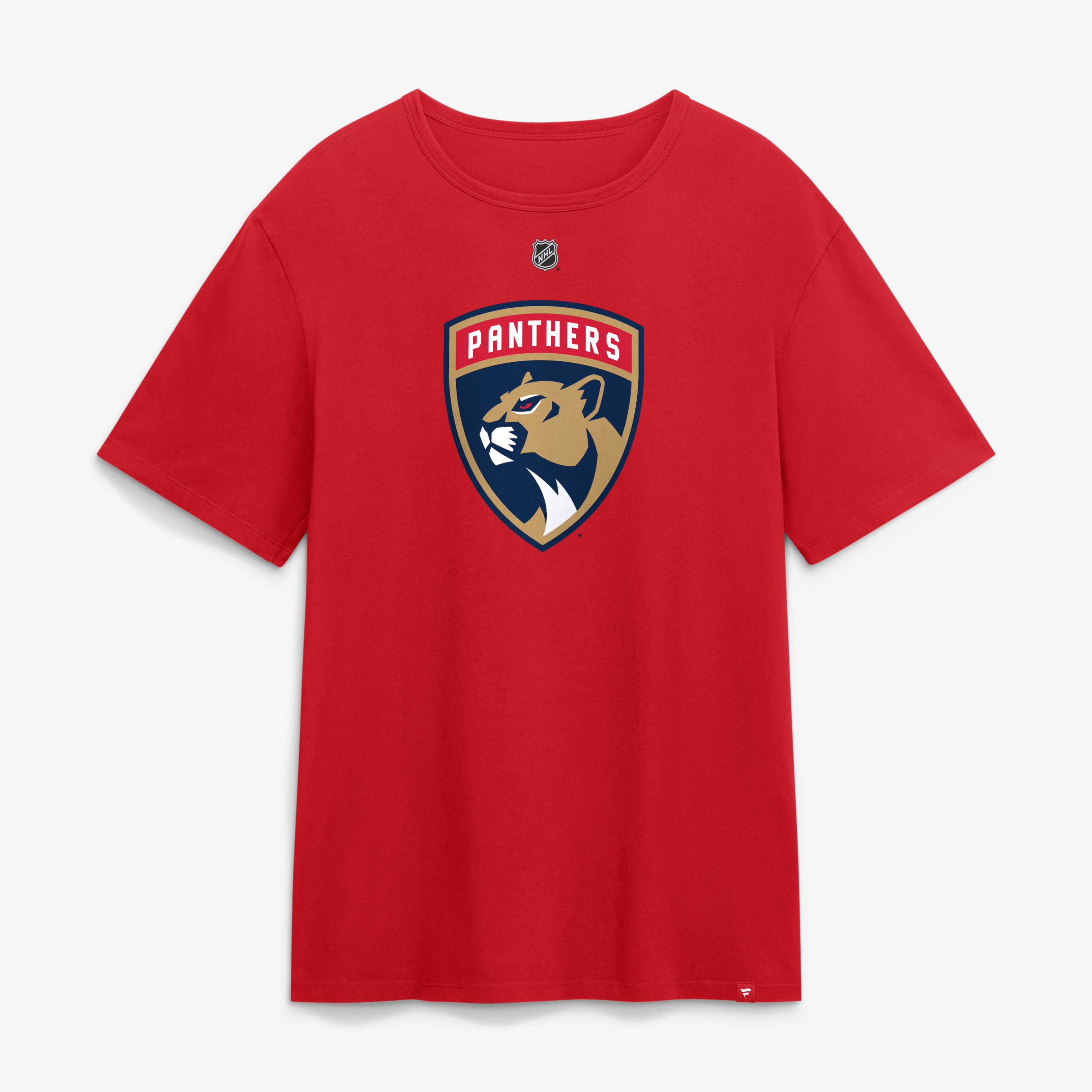 Men's Fanatics Brady Tkachuk Red Florida Panthers Authentic Stack Name & Number T-Shirt