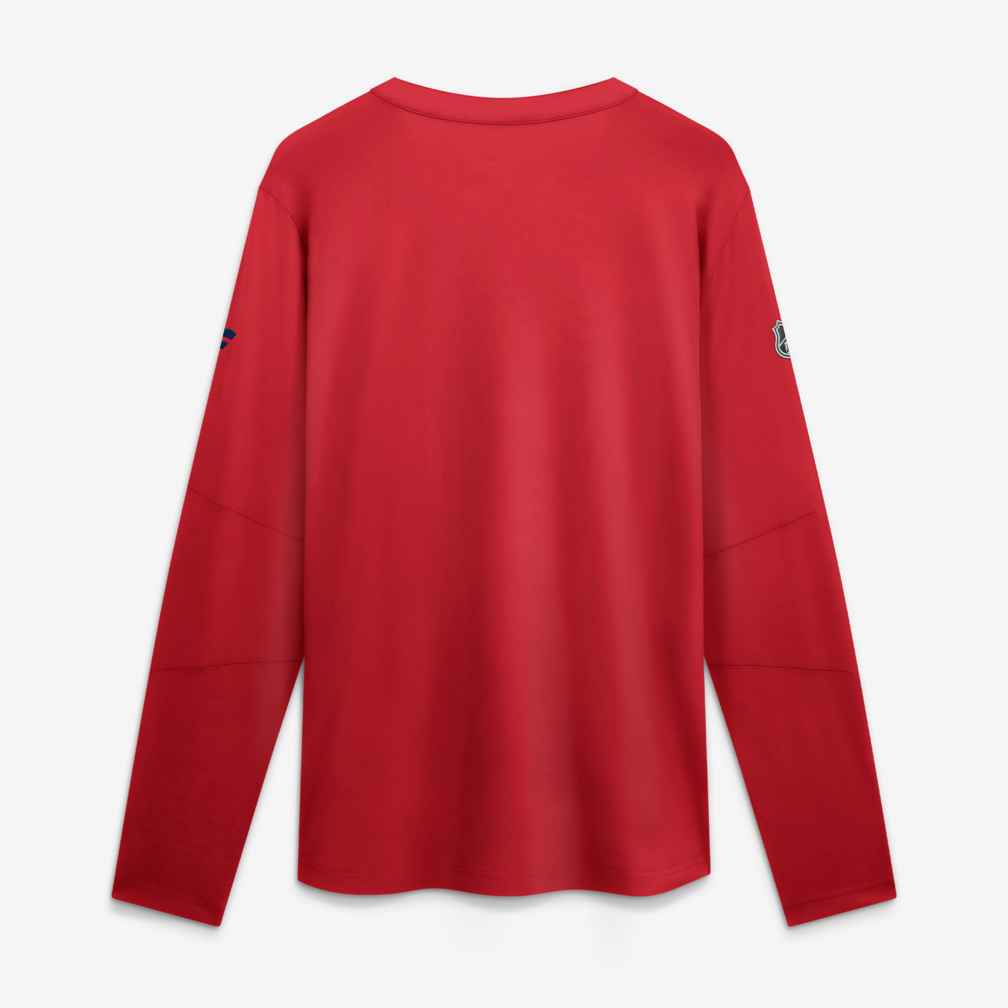 T-shirt à manches longues authentique Pro Rink Tech des Panthers de la Floride, rouge, marque Fanatics, pour homme