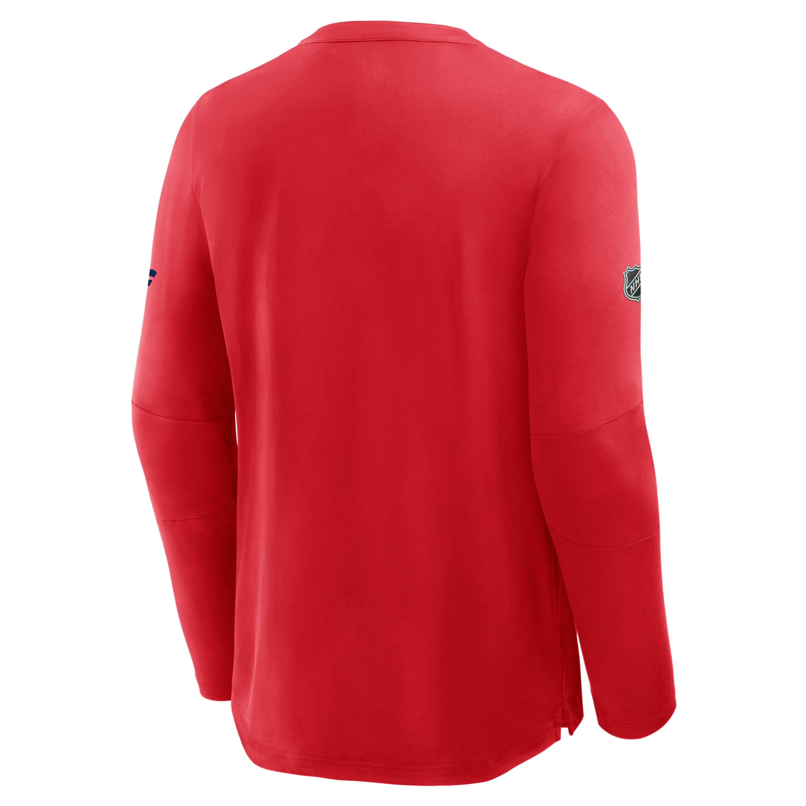 T-shirt à manches longues authentique Pro Rink Tech des Panthers de la Floride, rouge, marque Fanatics, pour homme