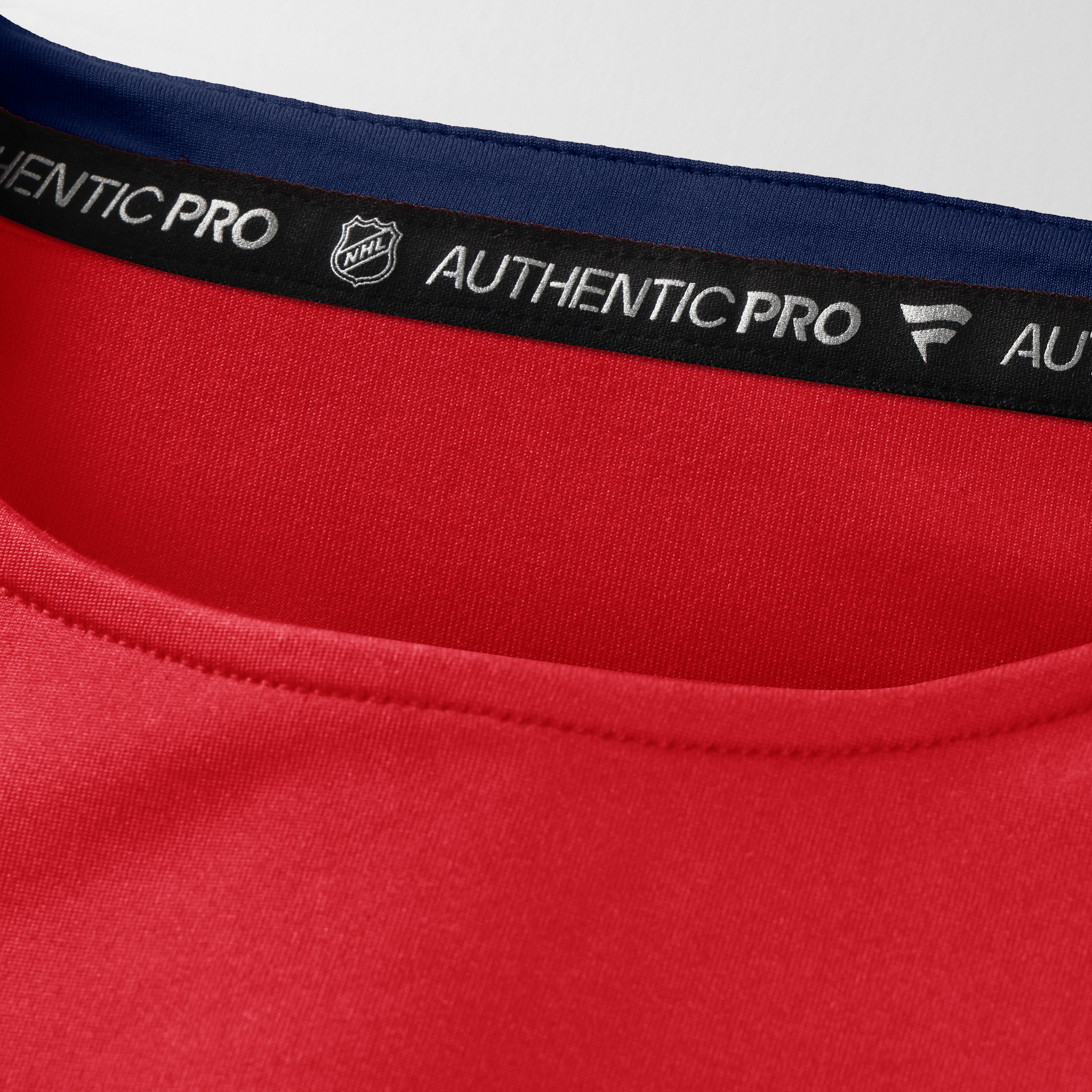 T-shirt à manches longues authentique Pro Rink Tech des Panthers de la Floride, rouge, marque Fanatics, pour homme