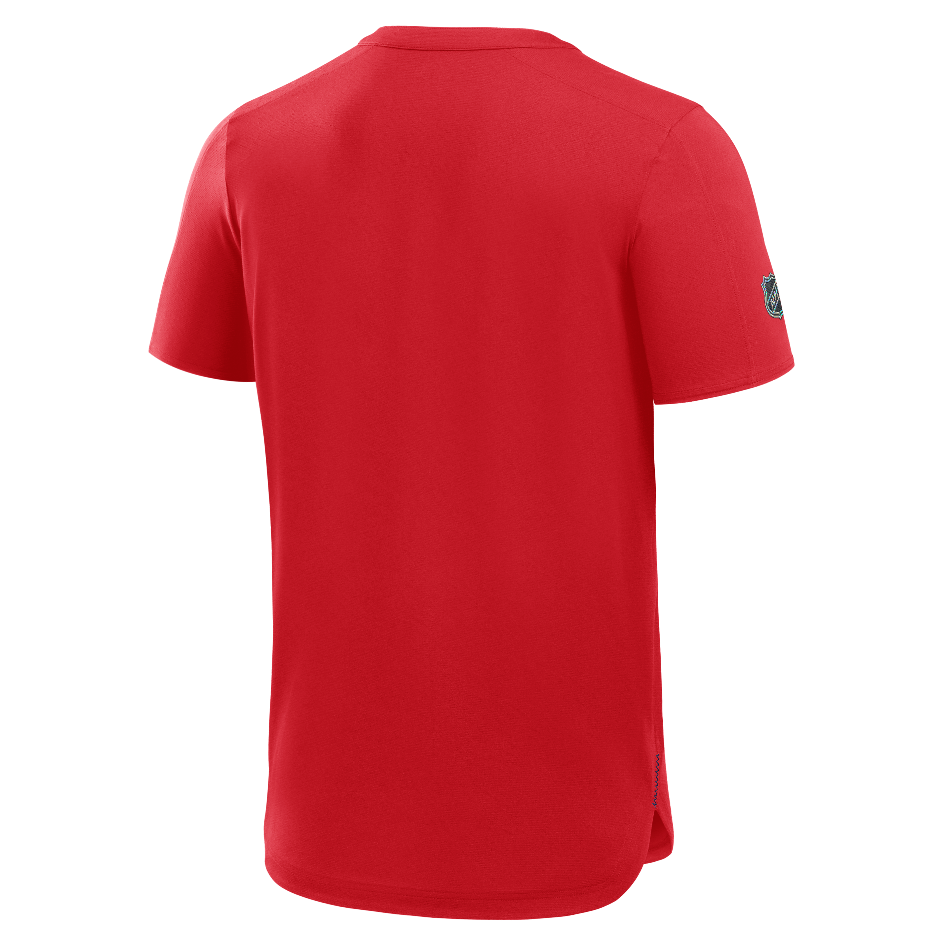 T-shirt de performance authentique Pro Train des Panthers la Floride, rouge, marque Fanatics, pour homme
