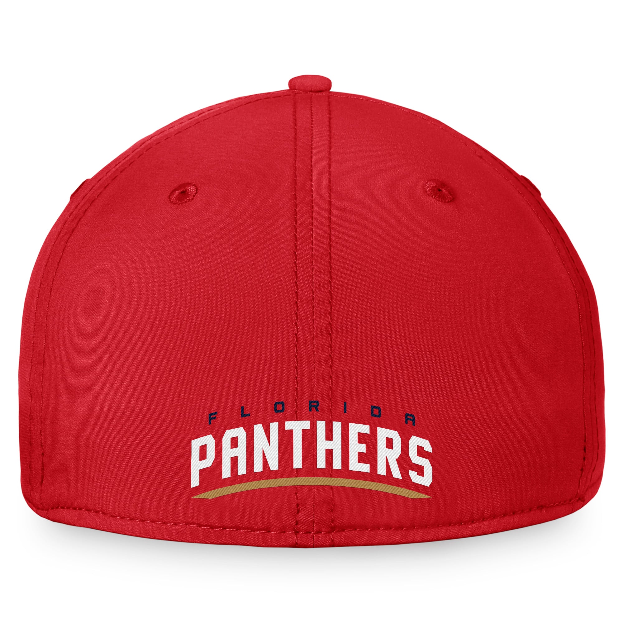 Casquette flexible avec logo principal Fanatics Red Florida Panthers Core pour hommes
