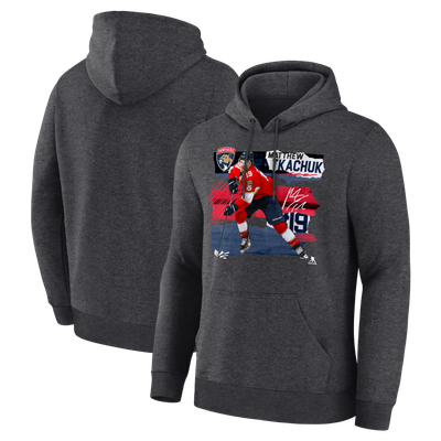 Matthew Tkachuk Florida Panthers Fresh Ice Hoodie - Charcoal