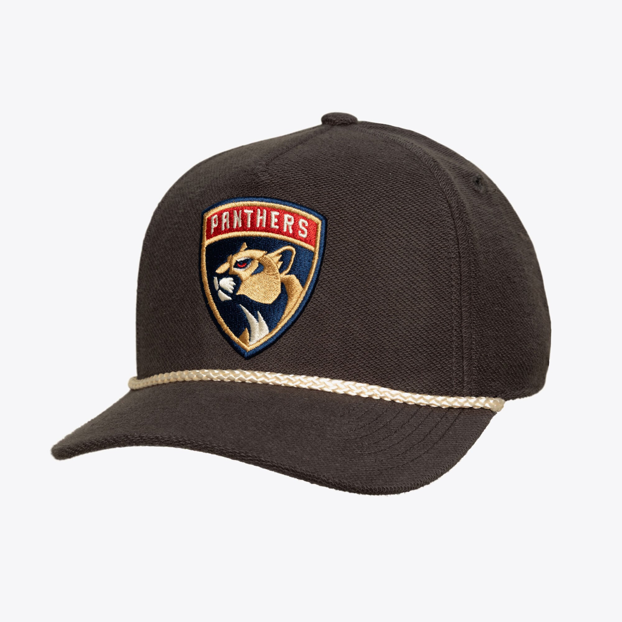 Casquette snapback Mitchell & Ness Pro Crown pour homme, couleur anthracite, Florida Panthers Heritage Hues