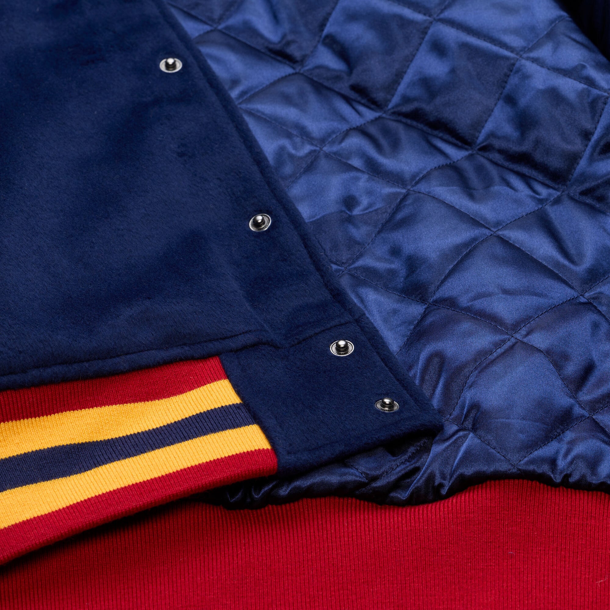 Men's Mitchell & Ness  Navy Florida Panthers 2026 Winter Classic Full-Snap Varsity Jacket