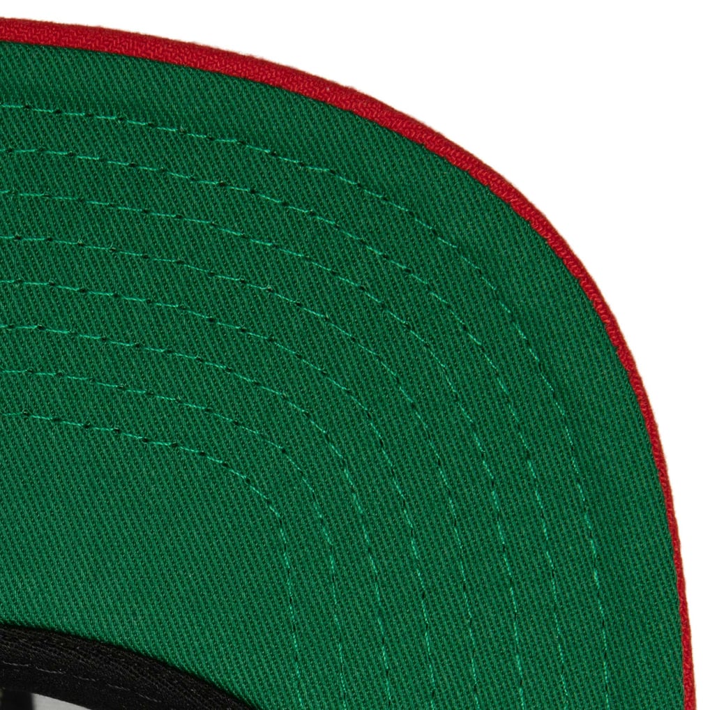 Men's Florida Panthers Mitchell & Ness Navy Core Team Ground 2.0 Snapback Hat