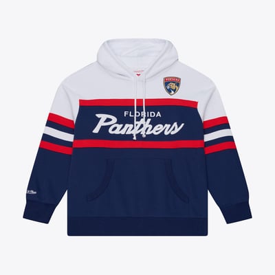 Florida Panthers Mitchell & Ness Head Coach Hoodie - Navy
