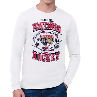 Florida Panthers Starter Tilly Long-Sleeve T-Shirt - White