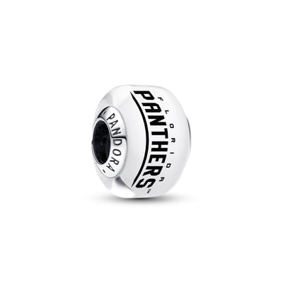 Florida Panthers Pandora Glass Murano Charm