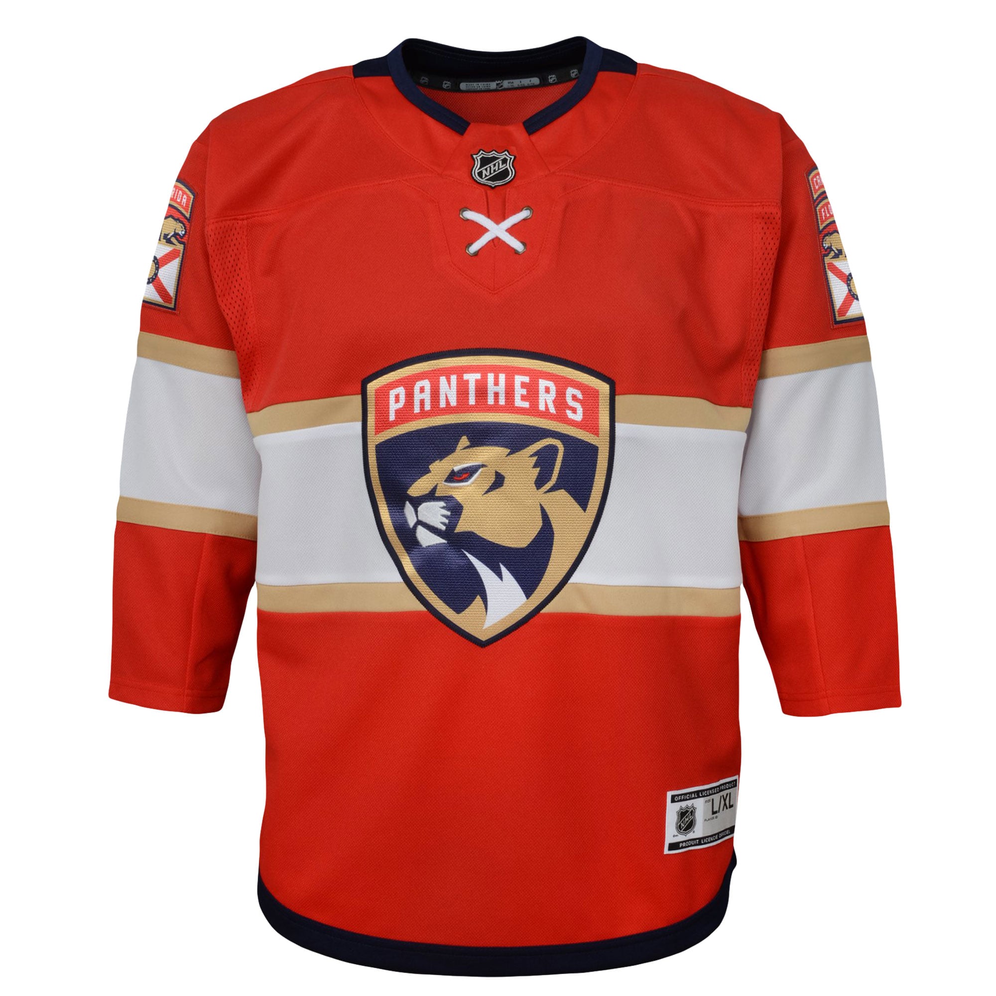 Maillot de joueur réplique rouge des Panthers de la Floride Matthew Tkachuk préscolaire