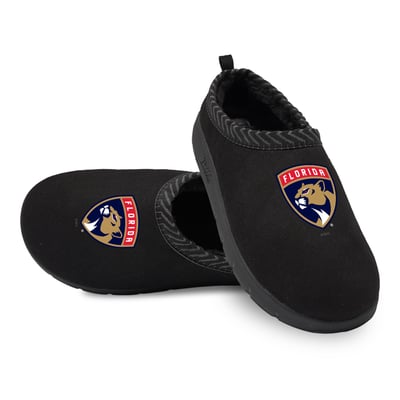 Florida Panthers ISlide Unisex Primary Logo Mission Slipper - Black
