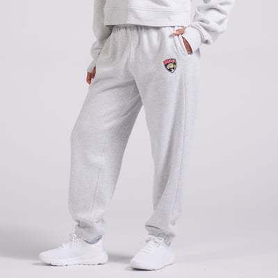 Florida Panthers lululemon Women's Scuba Mid-Rise Oversized Joggers - Heathered Core Ultra Light Grey