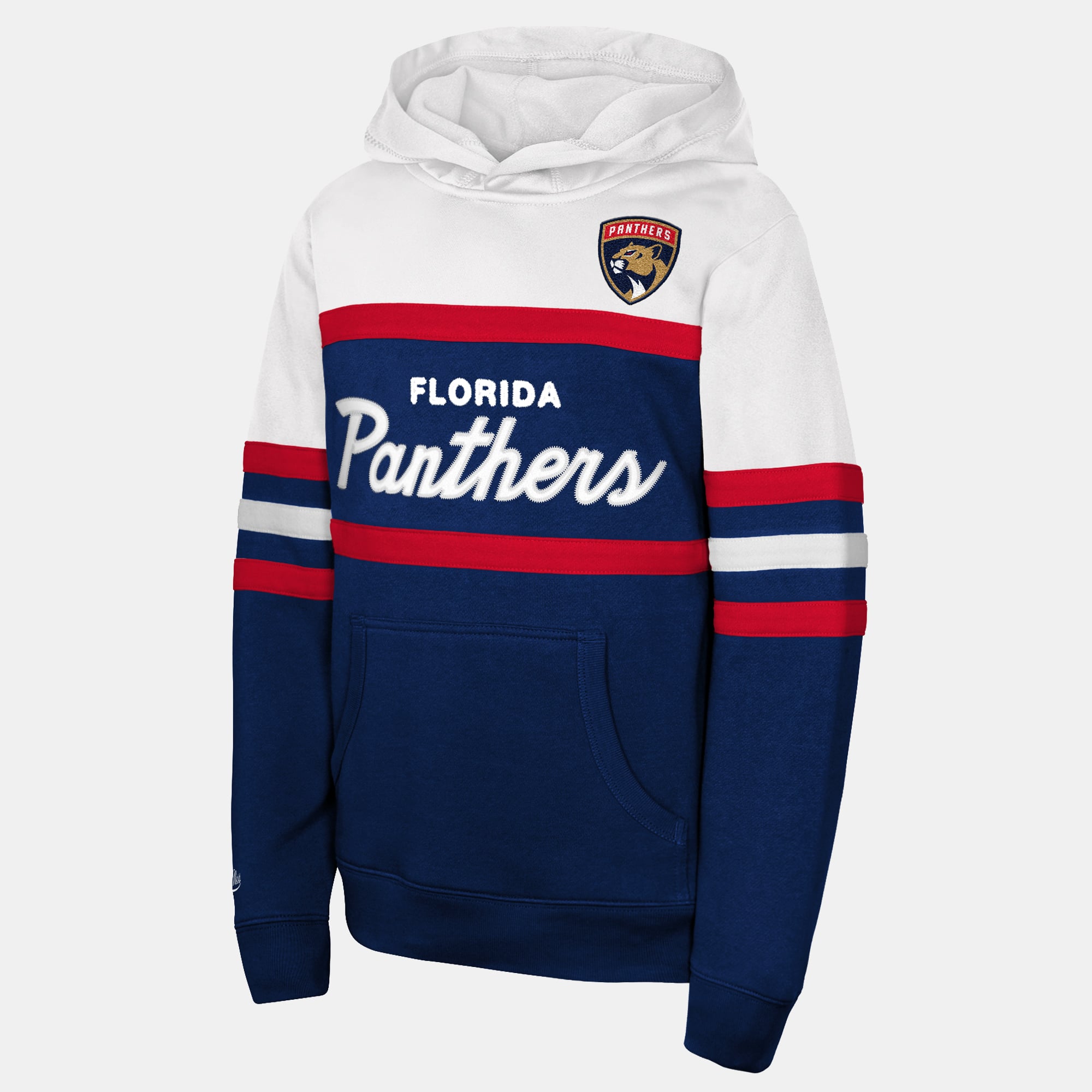 Youth Mitchell & Ness  Navy Florida Panthers Head Coach Hoodie