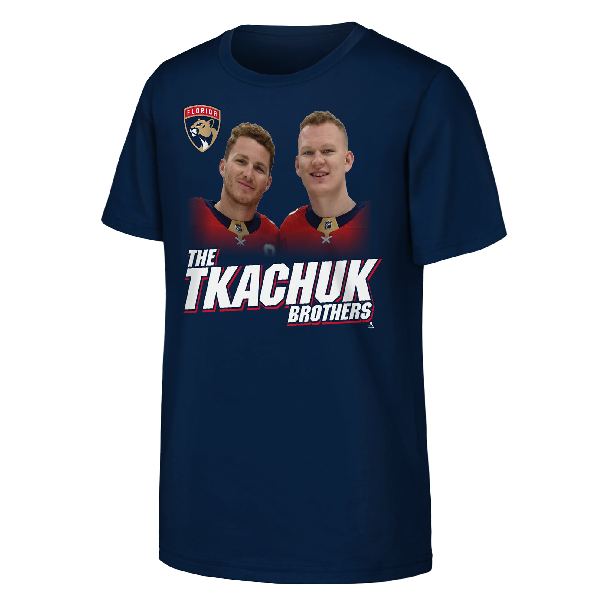 Youth Outerstuff Brady Tkachuk et Matthew T-shirt des Panthers de la Floride Brothers