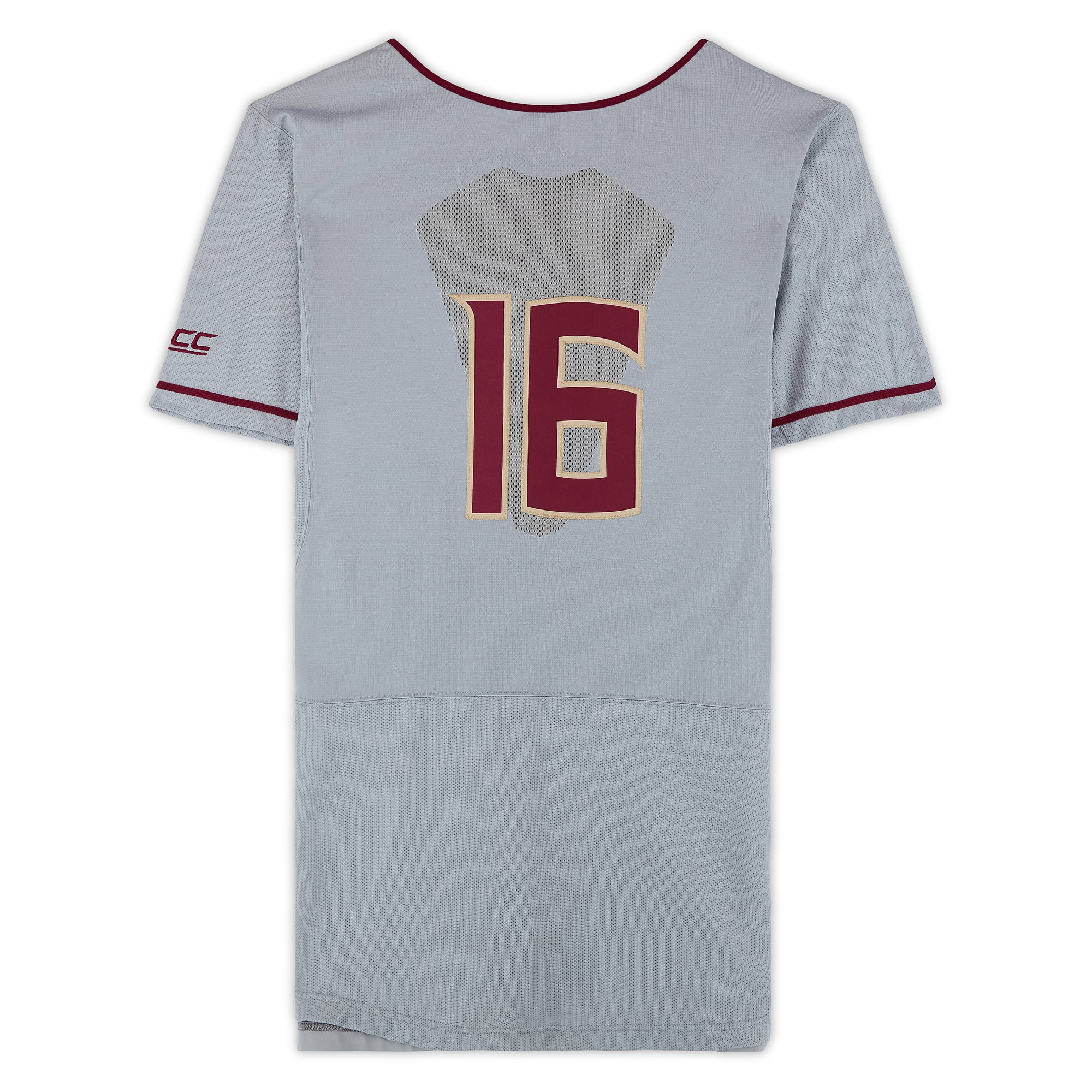 Florida State Seminoles Team-Issued #16 Gray Jersey from the Baseball Program - Size 46