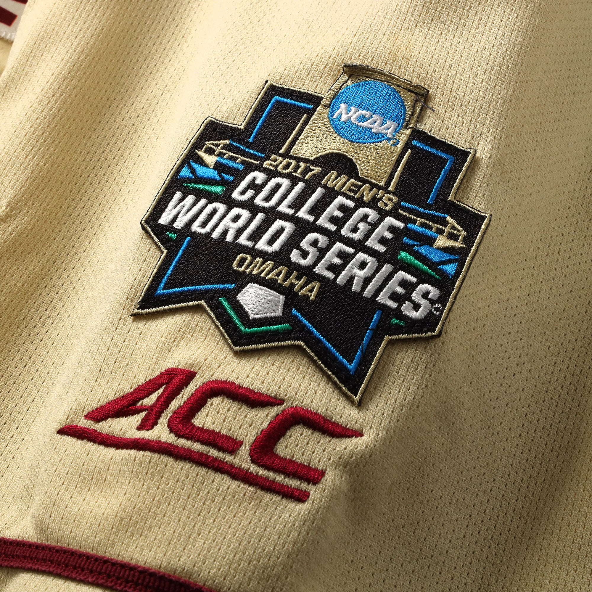 Florida State Seminoles Team-Issued #18 Gold Jersey from the 2017 College World Series - Size 48