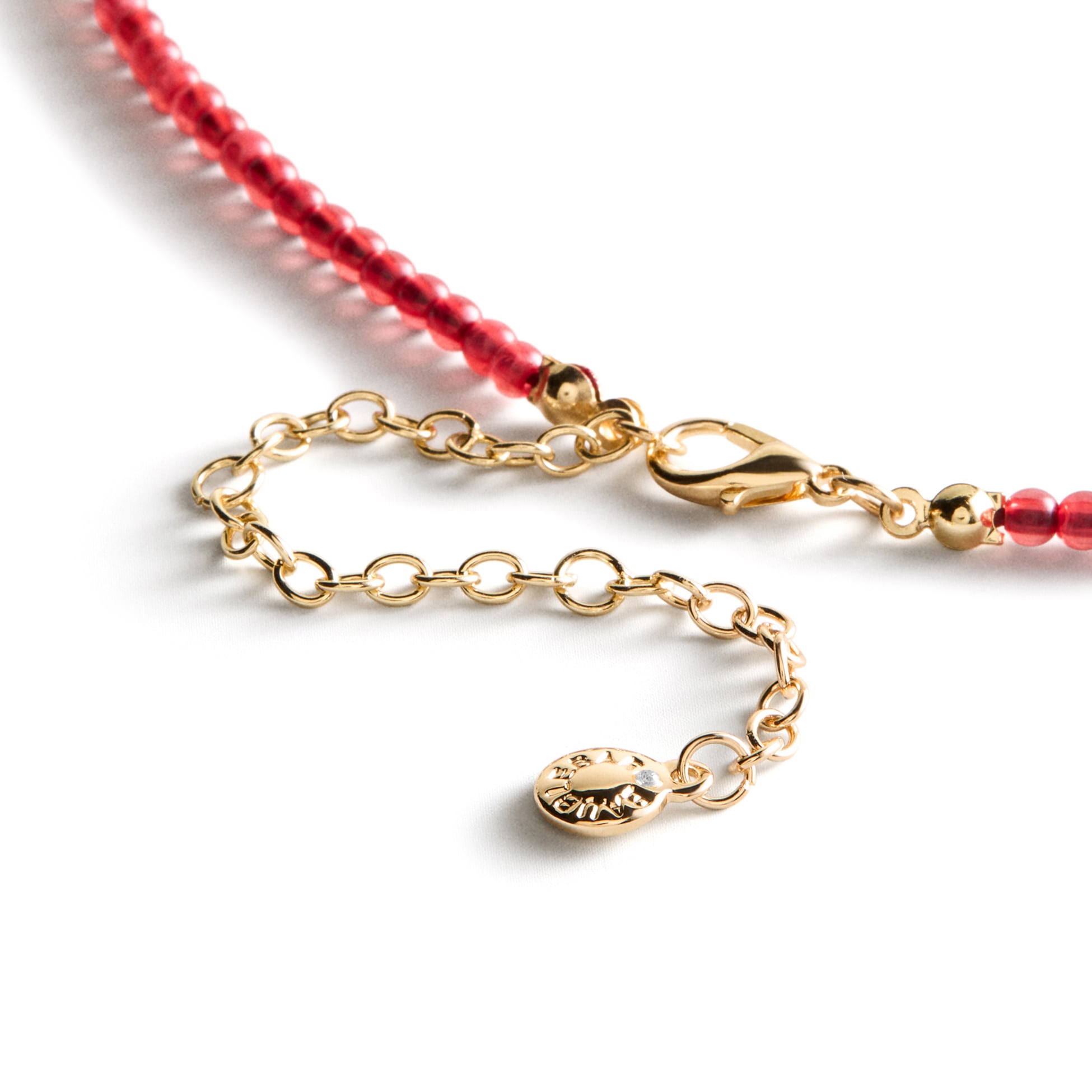 BaubleBar Florida State Seminoles Delicate Beaded Slogan Necklace