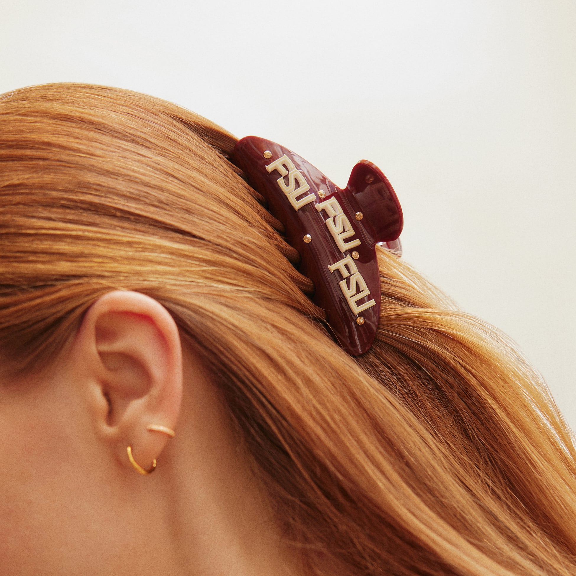BaubleBar Florida State Seminoles Logo Hair Claw Clip