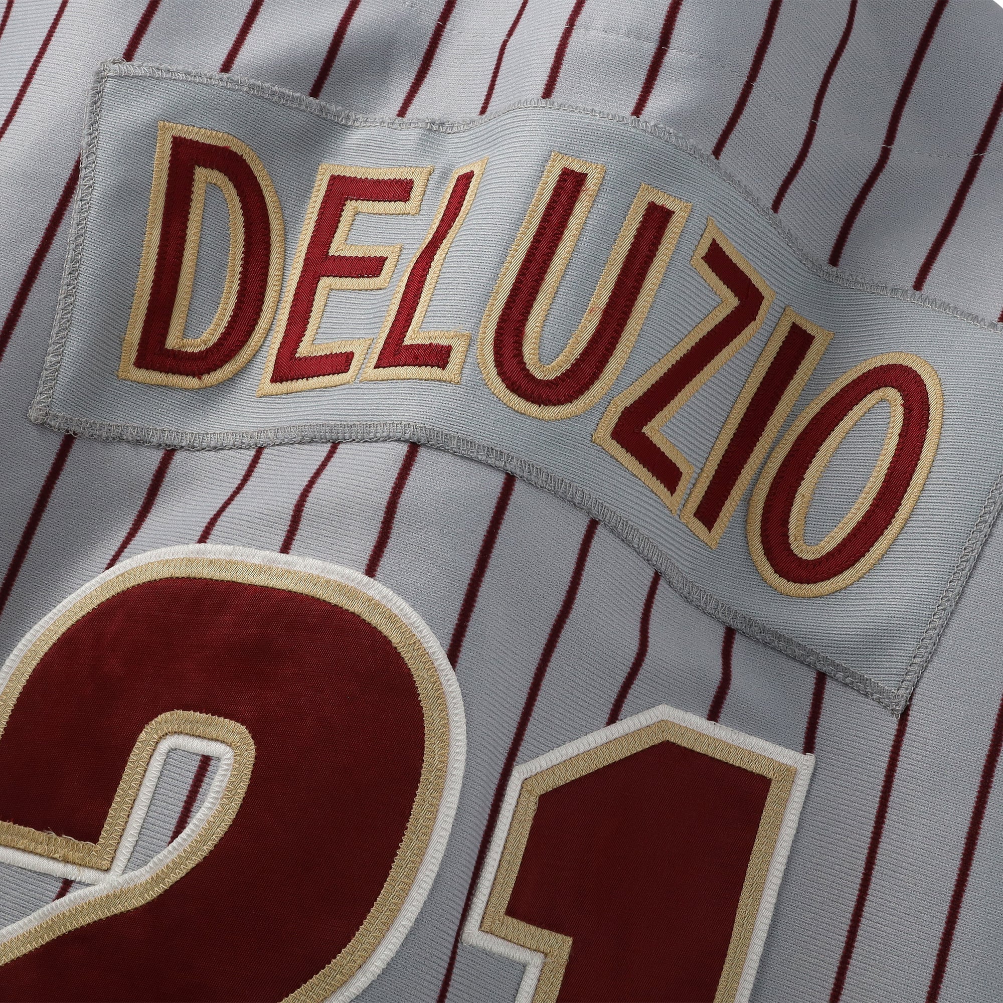 Ben Deluzio Florida State Seminoles Player-Issued #21 Gray Sleeveless Jersey from the Baseball Program - Size 50