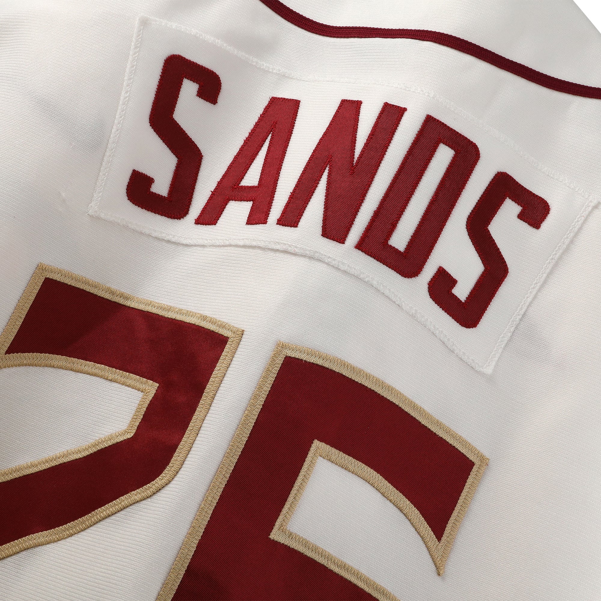 Cole Sands Florida State Seminoles Player-Issued #26 White Sleeveless Jersey from the Baseball Program - Size 48