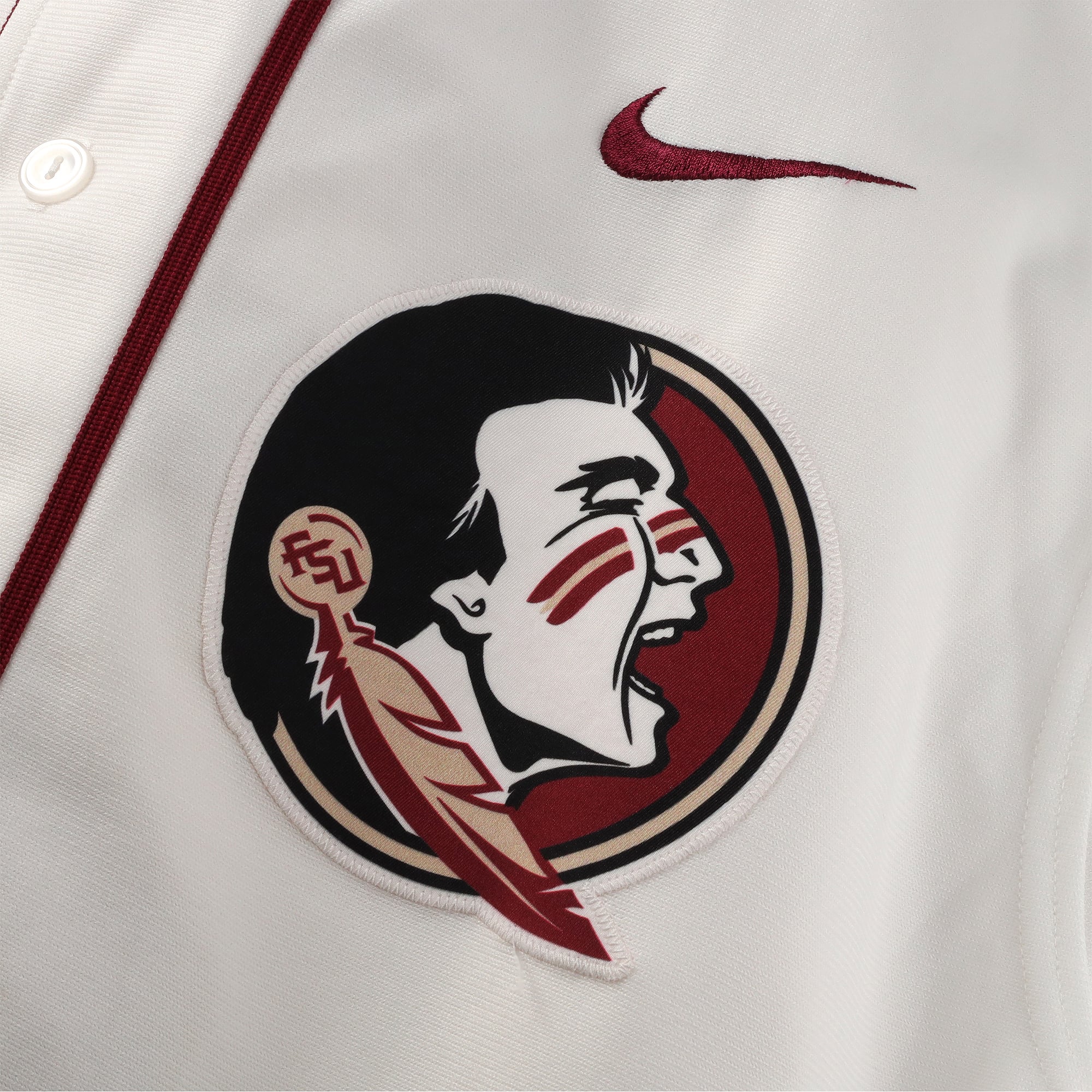 Cole Sands Florida State Seminoles Player-Issued #26 White Sleeveless Jersey from the Baseball Program - Size 48