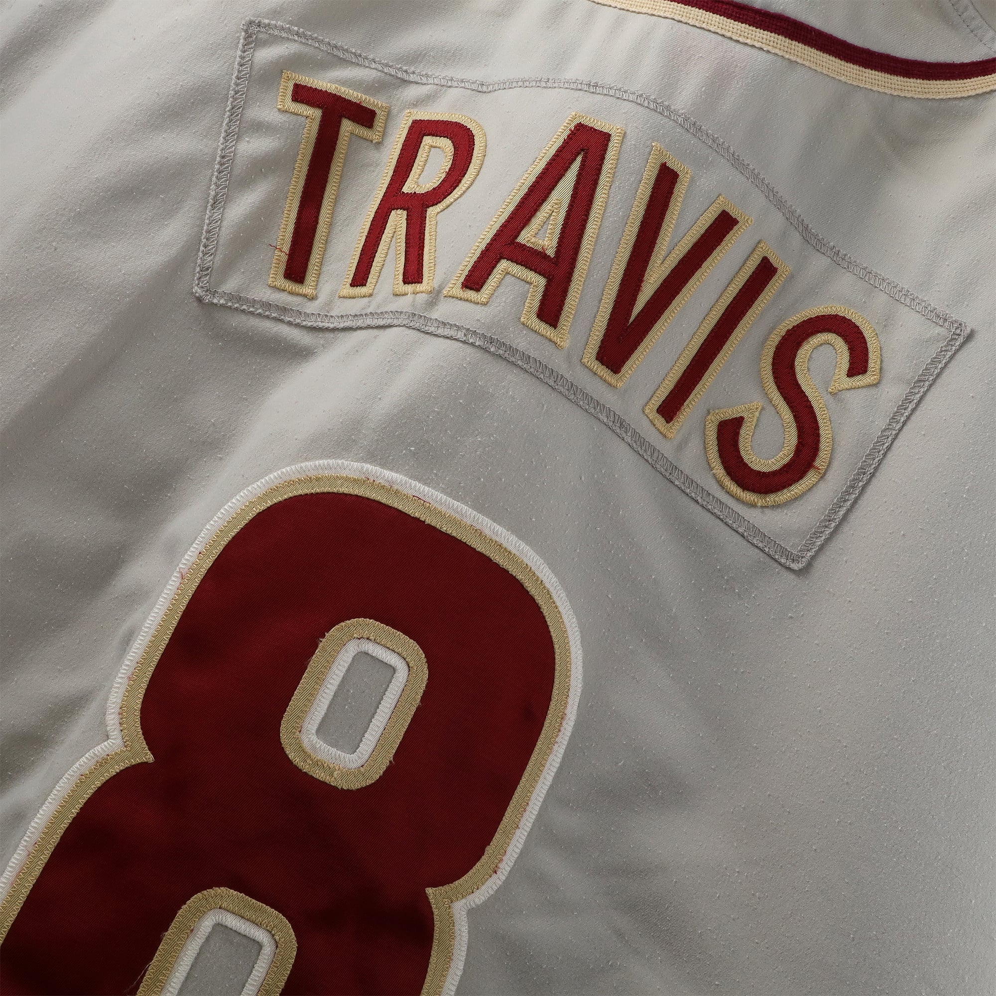 Devon Travis Florida State Seminoles Player-Issued #8 Gray Jersey from the Baseball Program - Size 46