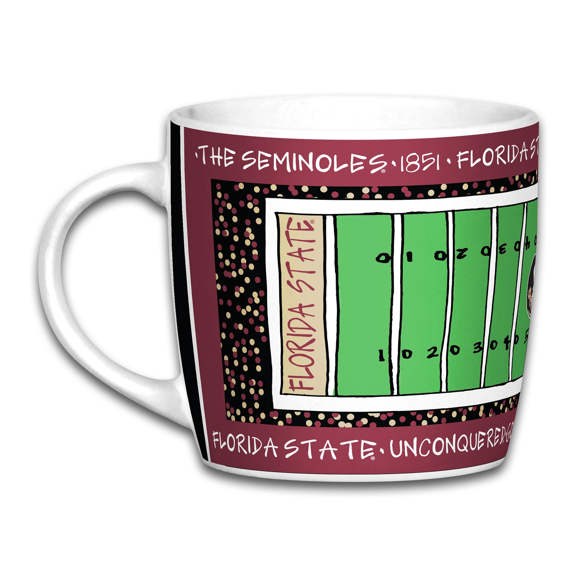 Mug de stade Florida State Seminoles de 887 ml (30 oz).