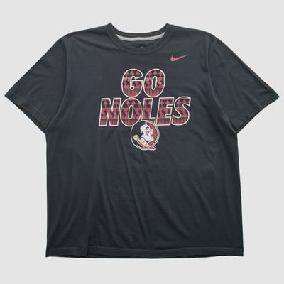 Florida State Seminoles Nike 2010s T-shirt - Black - 2XL by Fanatics Real Vintage