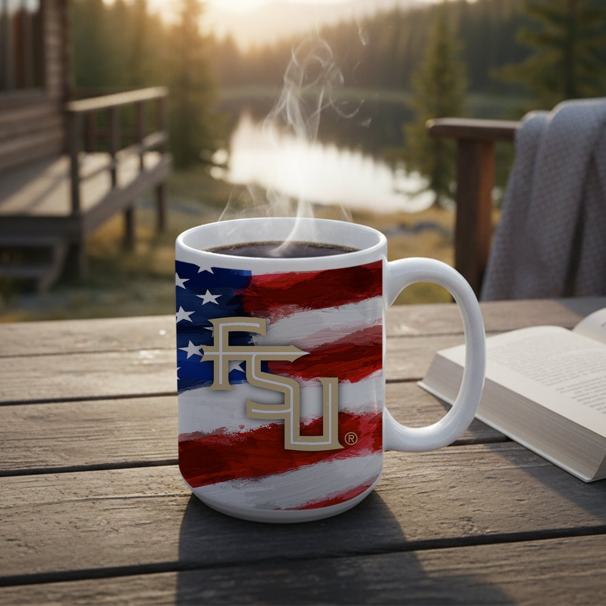 Florida State Seminoles Two-Pack 15oz. Americana Mug Set
