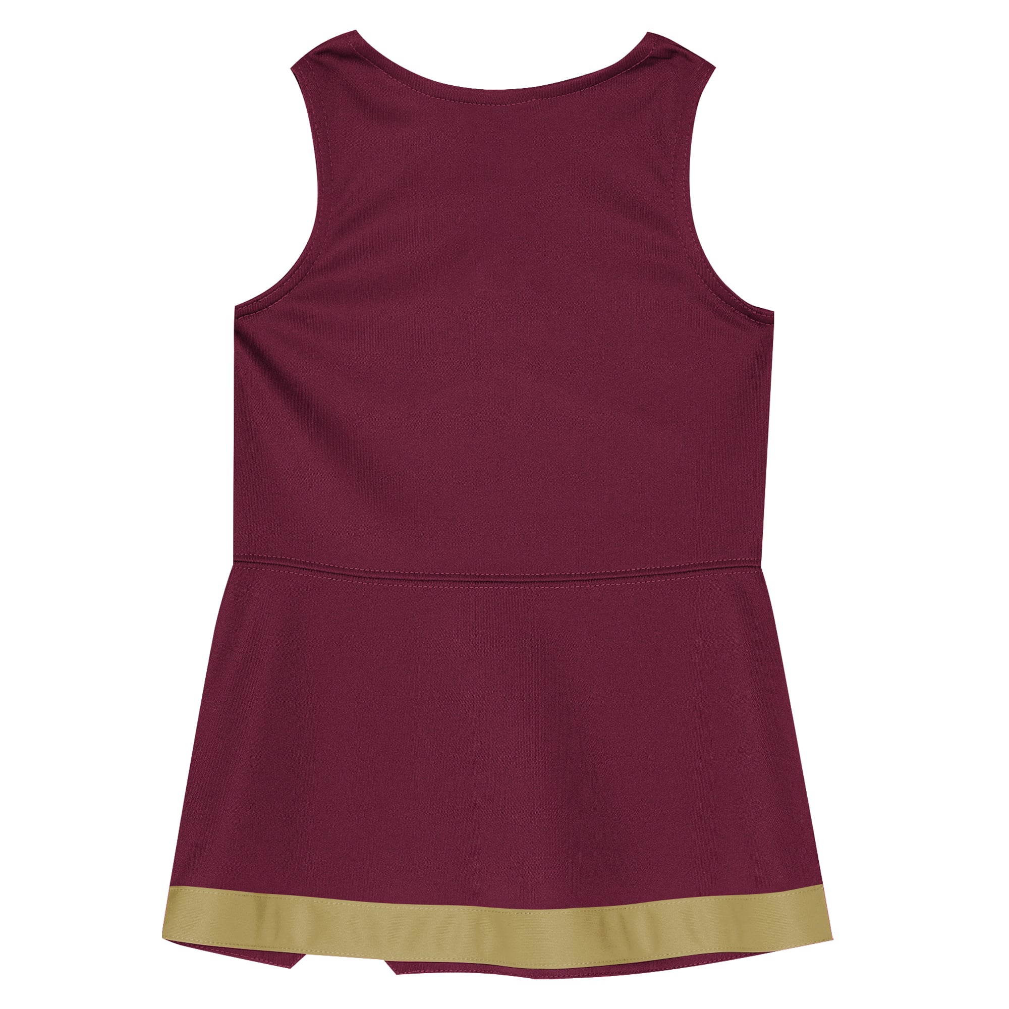 Girls Preschool Outerstuff Garnet Florida State Seminoles Two-Piece Cheer Captain Jumper Dress & Bloomers Set