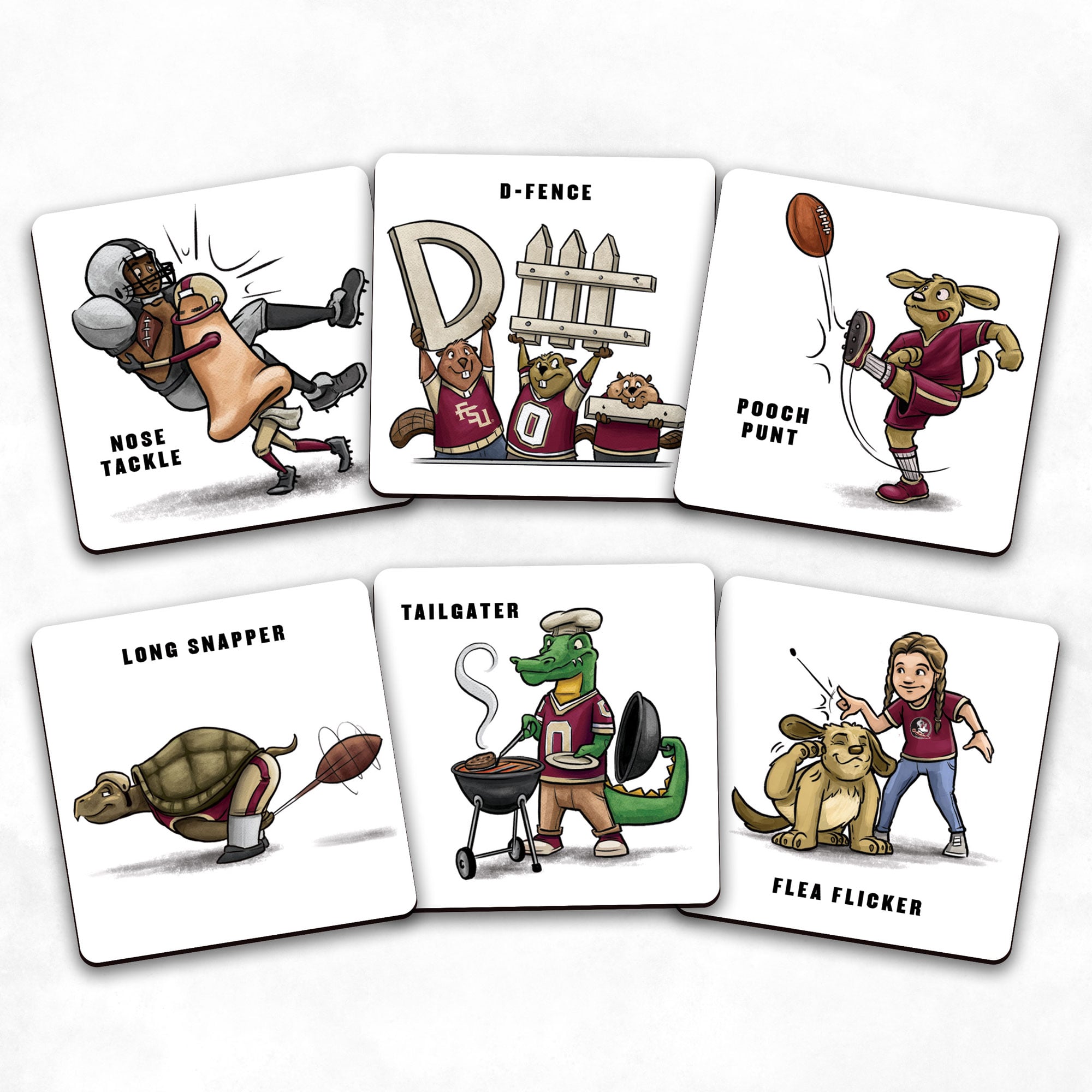 IDNA Florida State Seminoles Licensed Memory Match Game