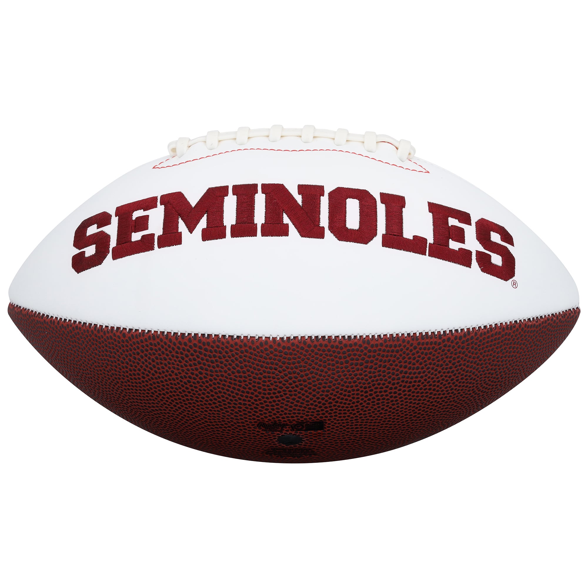 Jameis Winston Florida State Seminoles Autographed Rawlings White Panel Football with "2013 BCS Champ" Inscription