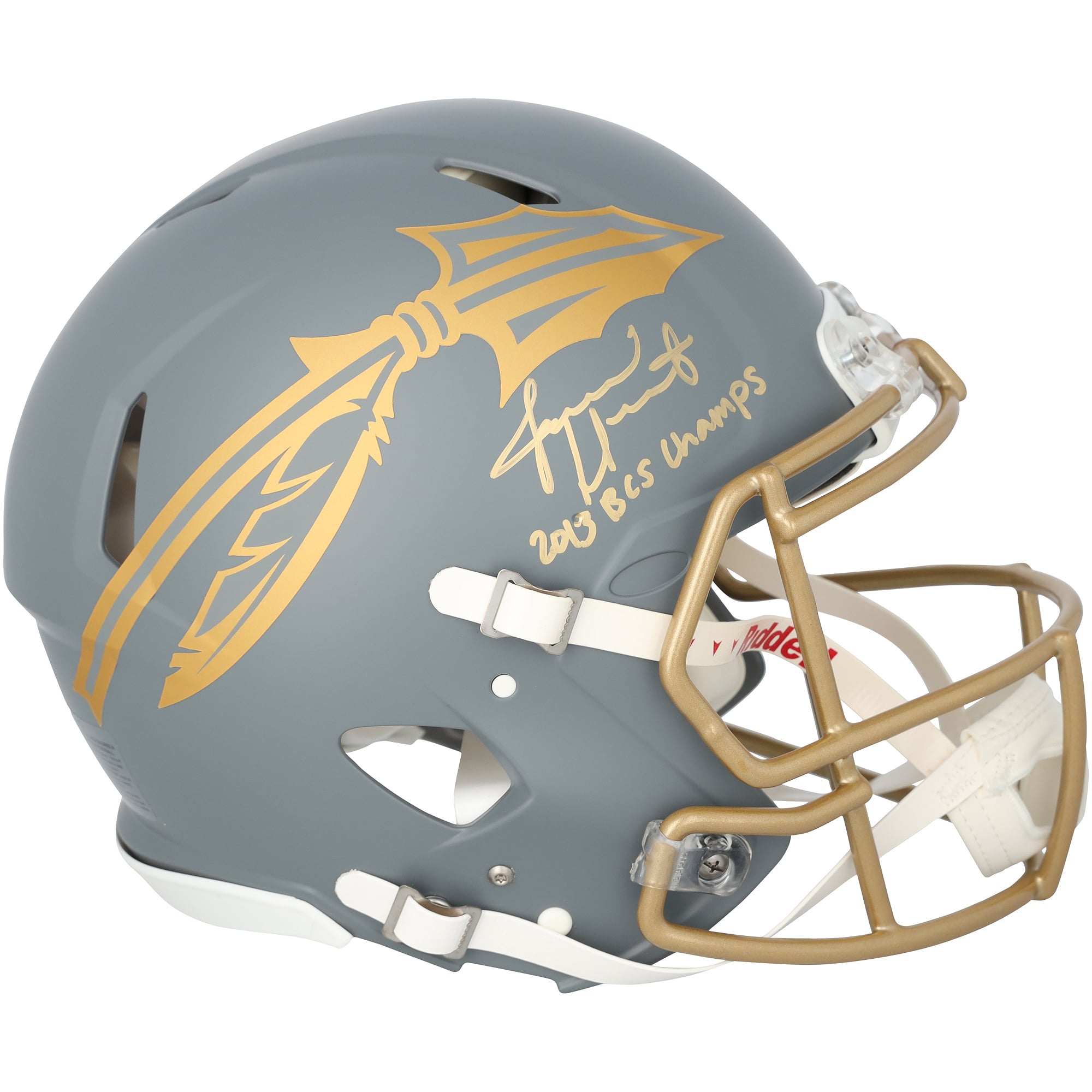 Jameis Winston Florida State Seminoles Autographed Riddell Slate Speed Authentic Helmet