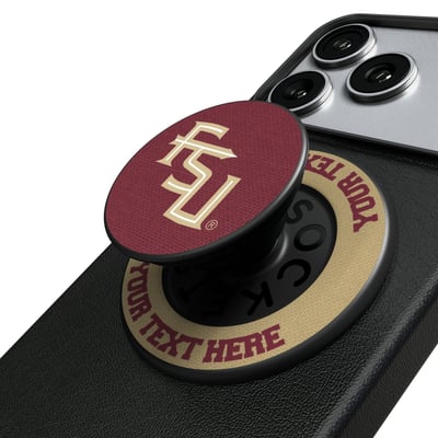 Florida State Seminoles Keyscaper Personalized PopSockets Magnetic Phone Grip & Stand