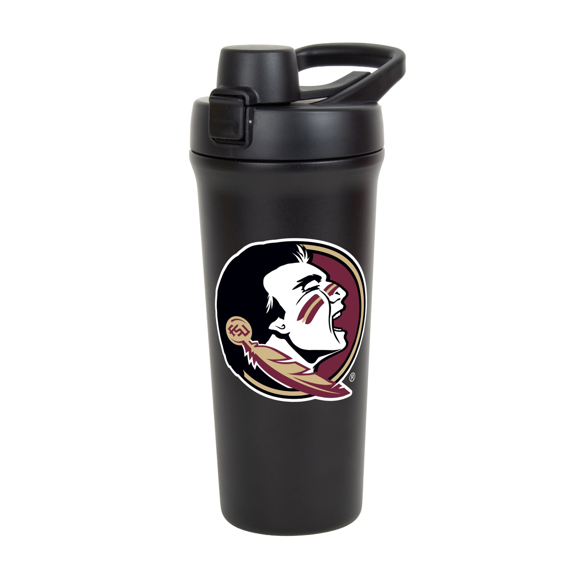 Logo Brands Florida State Seminoles 26oz. Flipside Shaker Bottle