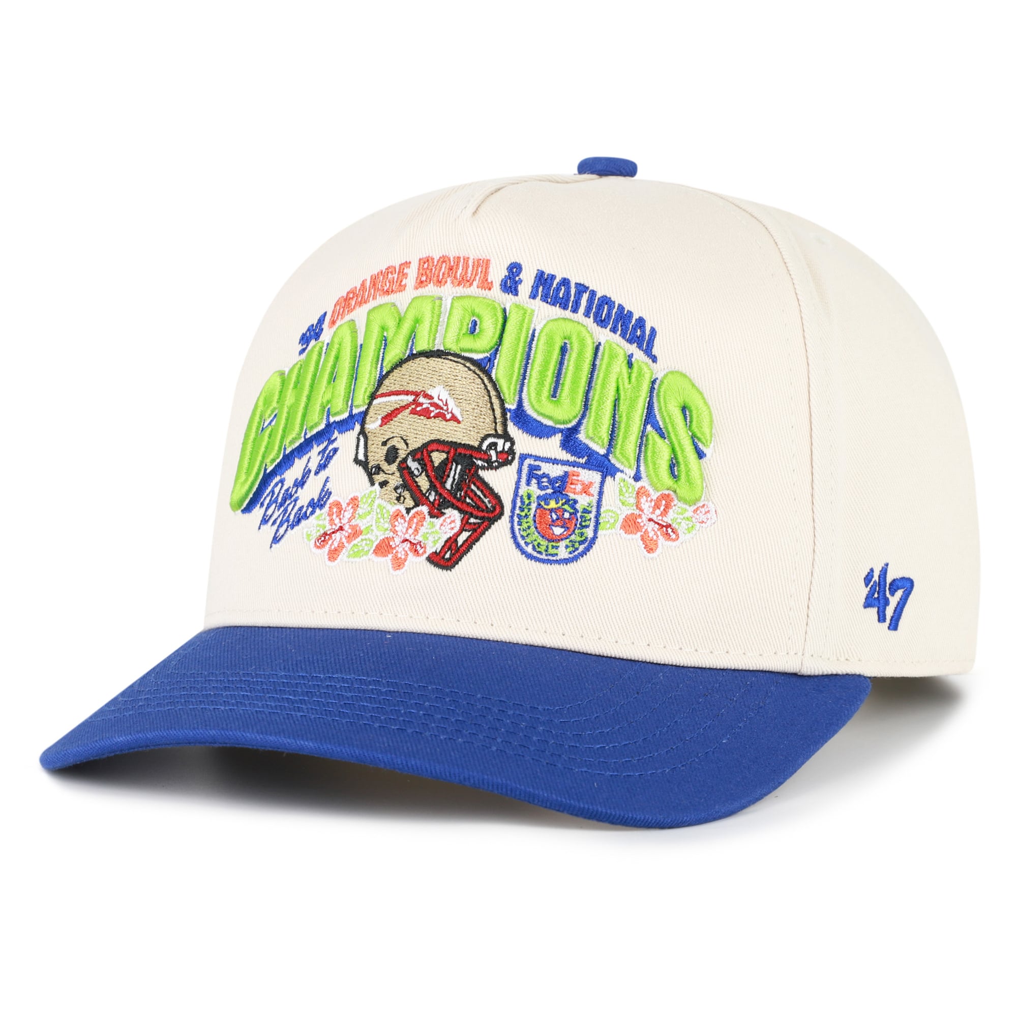Casquette ajustable pour homme « 47 Natural Florida State Seminoles » champions de l'Orange Bowl, modèle Scored Hitch