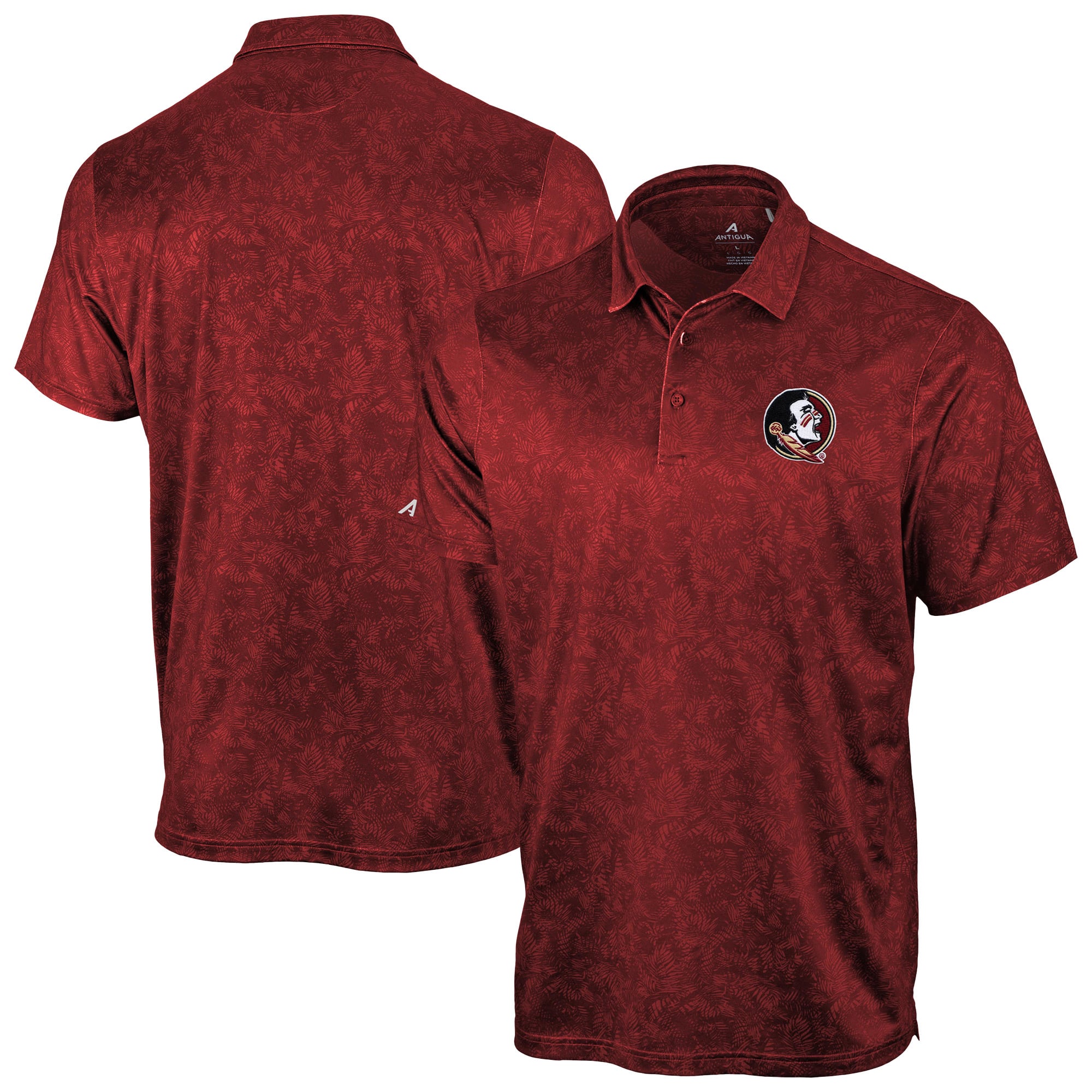 Polo Antigua Grenat Florida State Seminoles pour homme