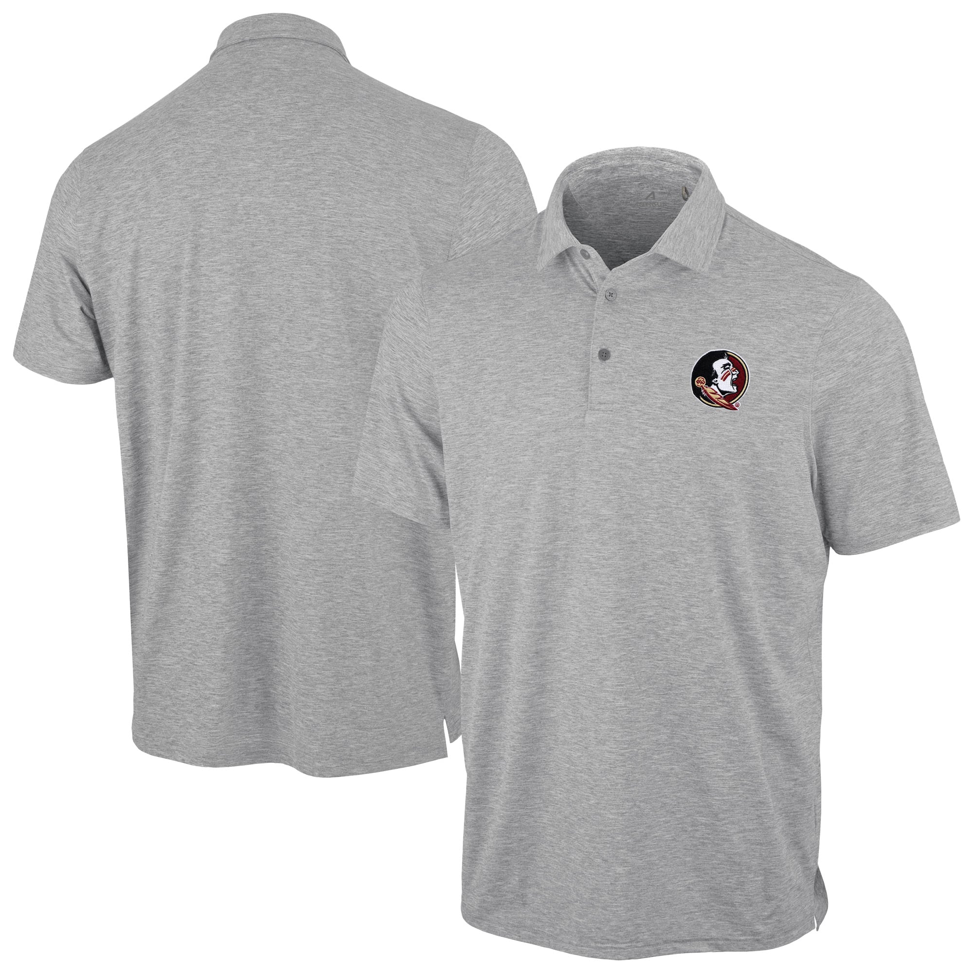 Polo statique Antigua Heather Gray pour homme