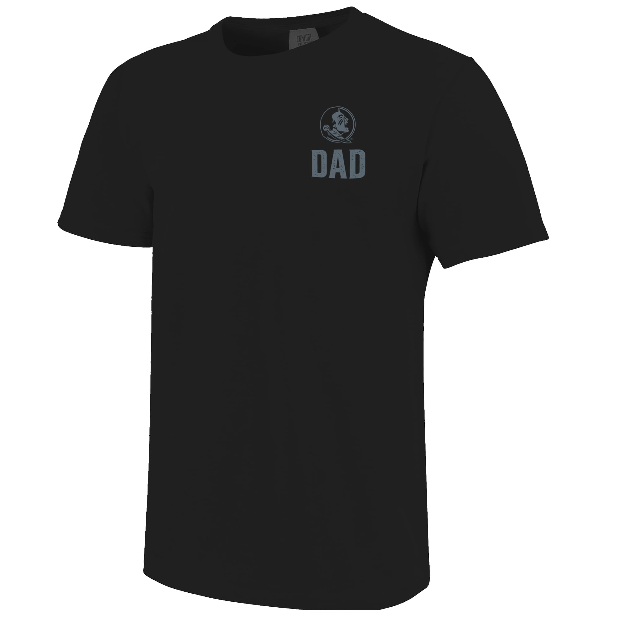 T-shirt noir pour homme avec logo mascotte des Florida State Seminoles la fête pères